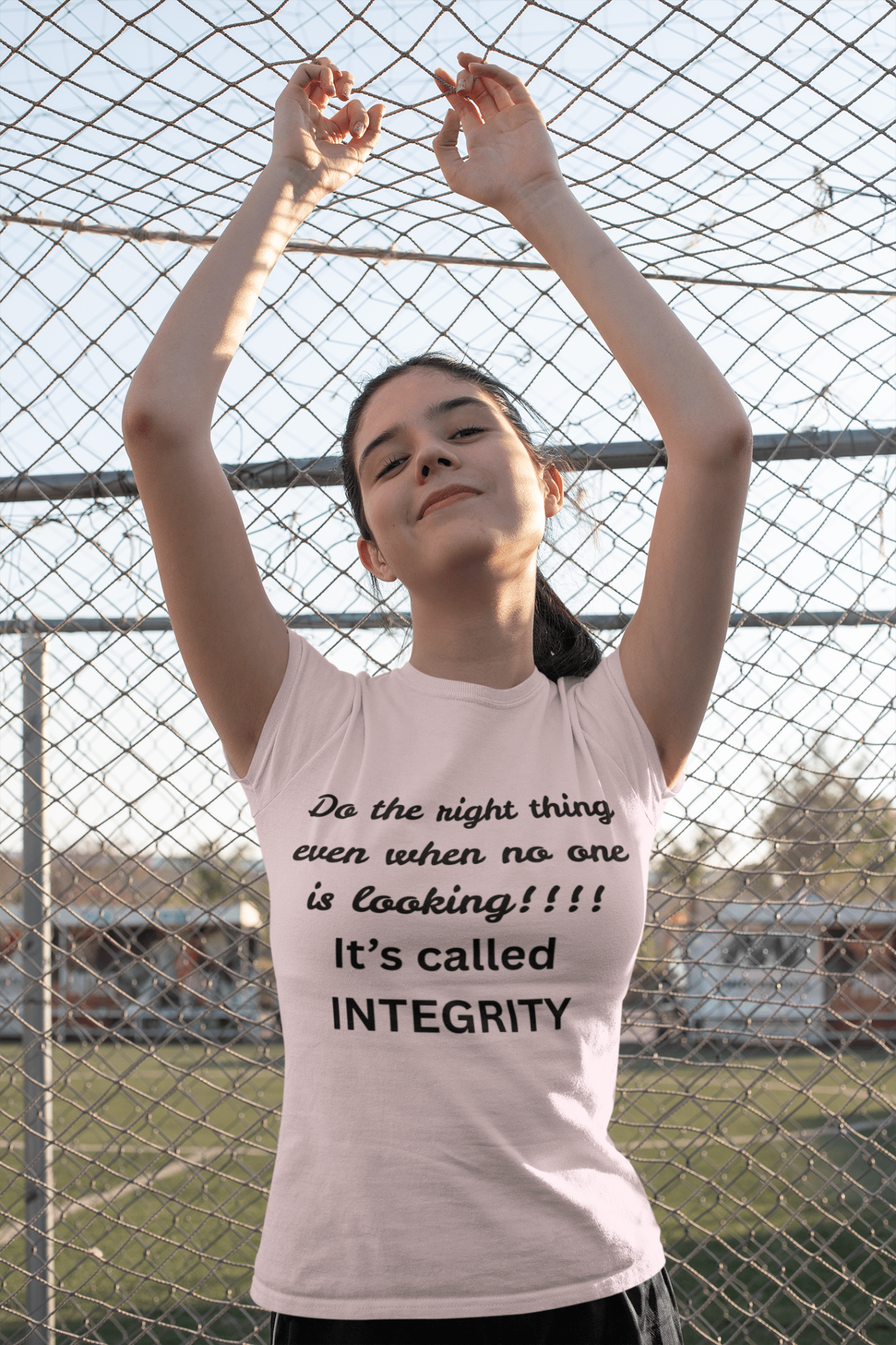 Integrity Inspirational Quote Unisex Tee, Motivational Cotton Shirt, Gift for Friends, Reminder Shirt, Integrity Tee, Inspirational T-Shirt - AUNTIE VIKKI