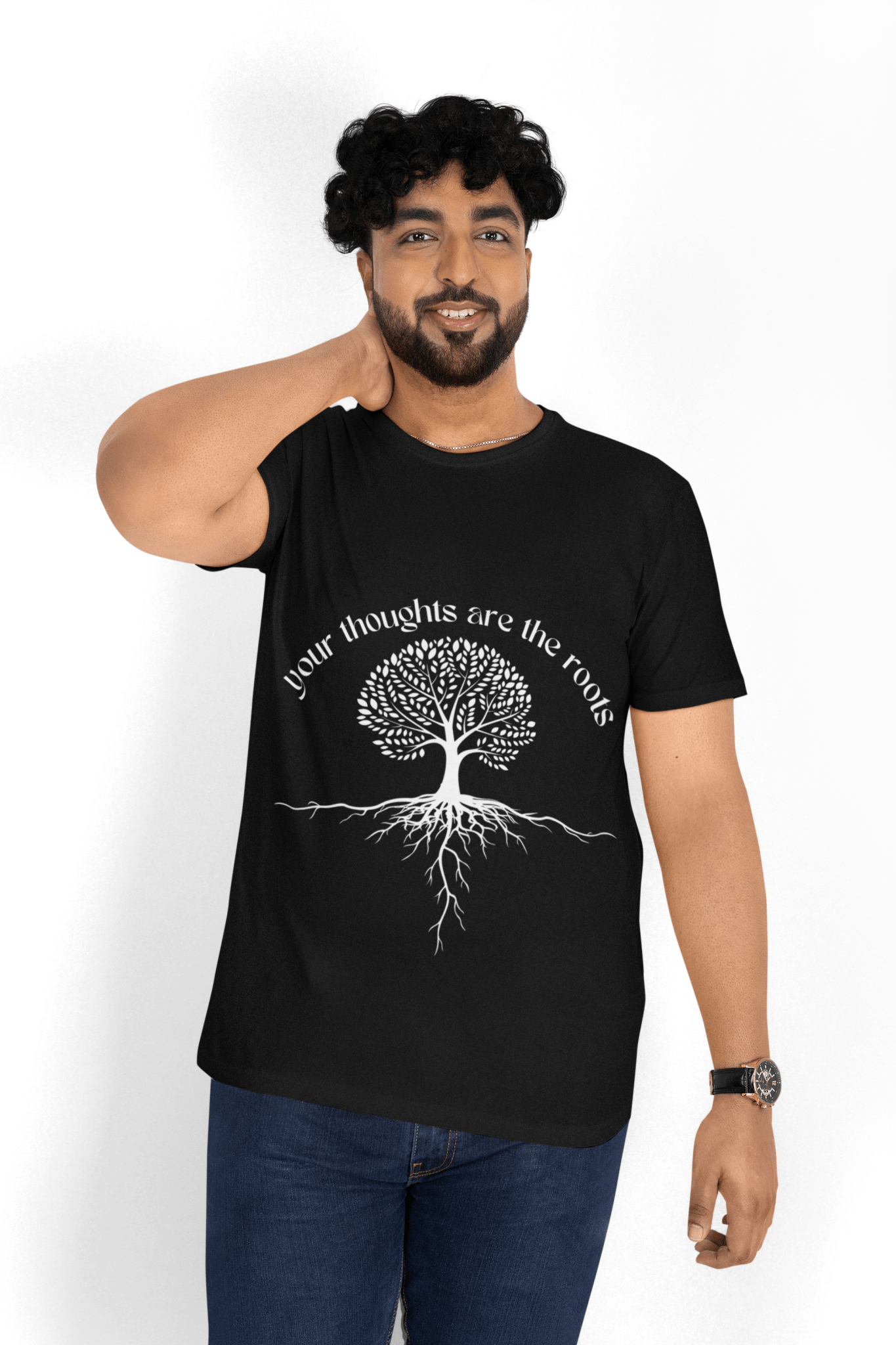 Rooted Thoughts Tee - Nature Lover Gift - AUNTIE VIKKI