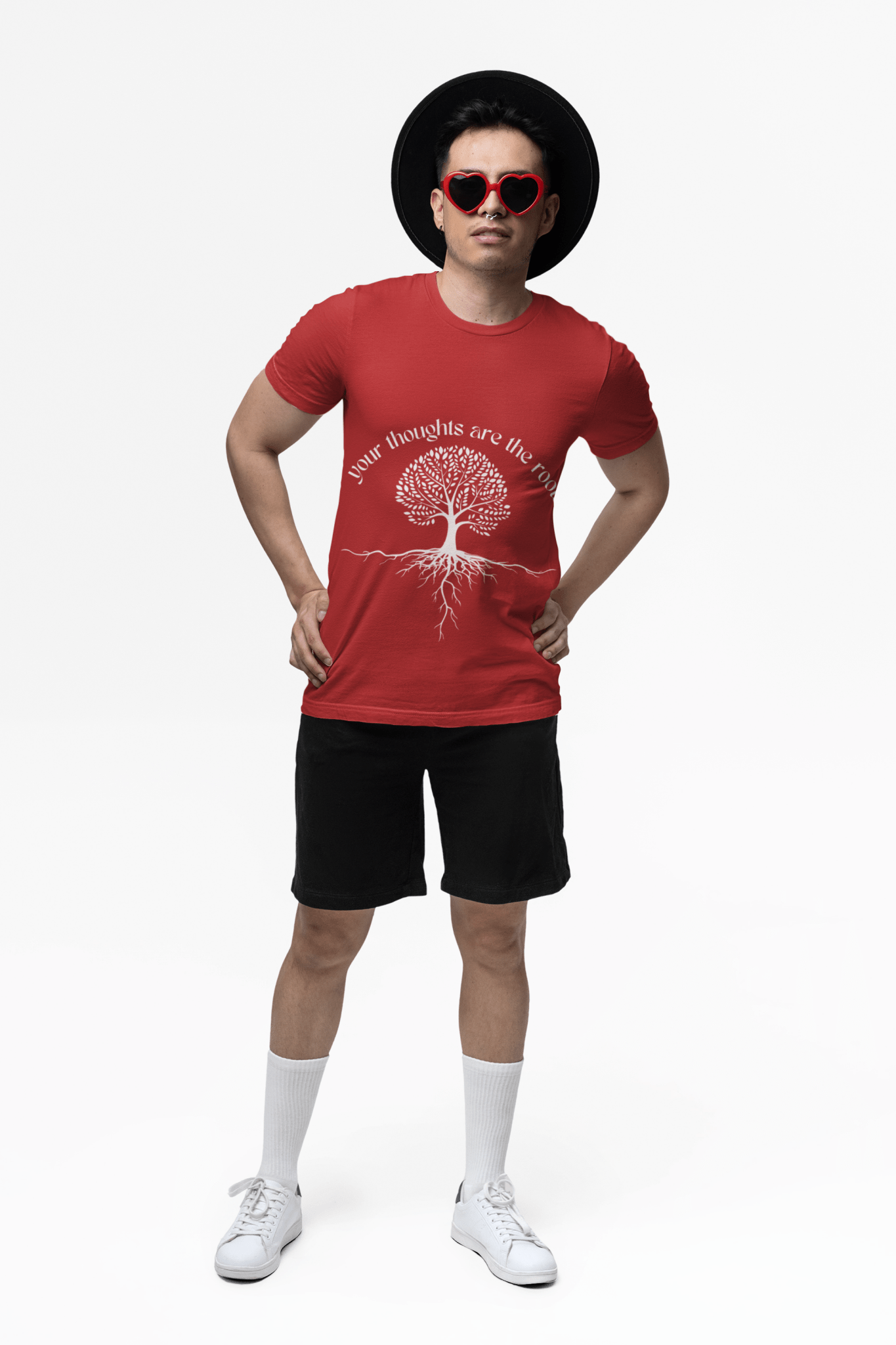 Rooted Thoughts Tee - Nature Lover Gift - AUNTIE VIKKI