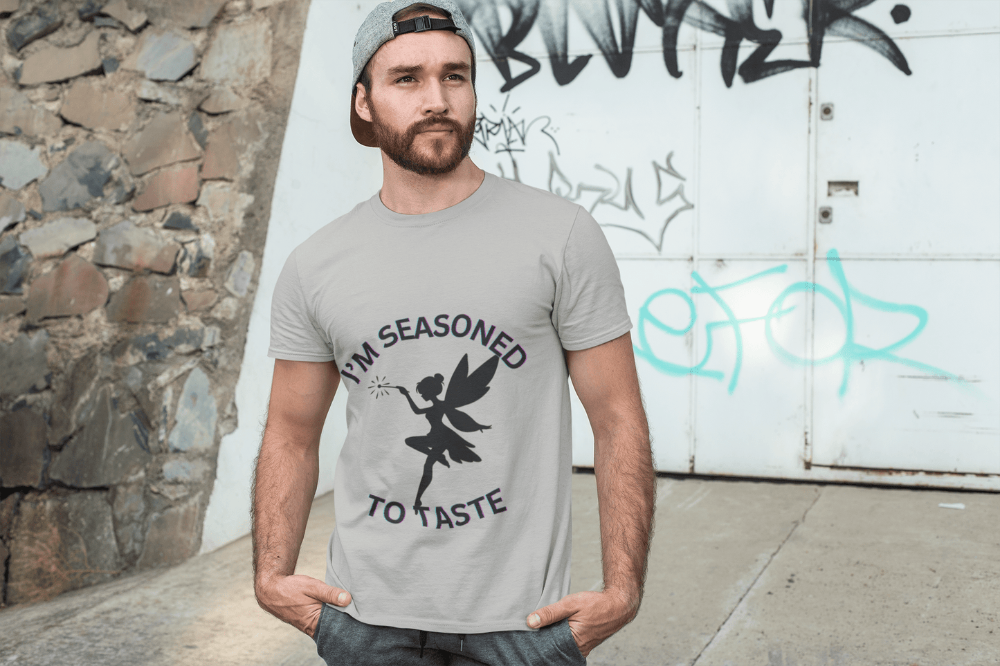 Seasoned to taste Fairy T-Shirt, Fun Gift for Foodies, Casual Wear, Festival Attire, Cute Apparel for Birthdays, Kitchen Lovers Apparel - AUNTIE VIKKI