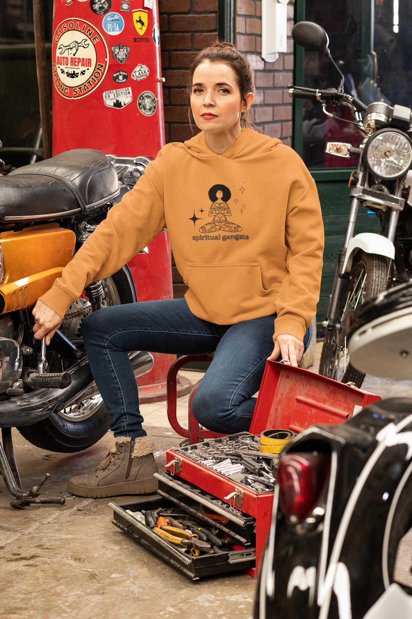 Spiritual Gangsta Hoodie - Streetwear