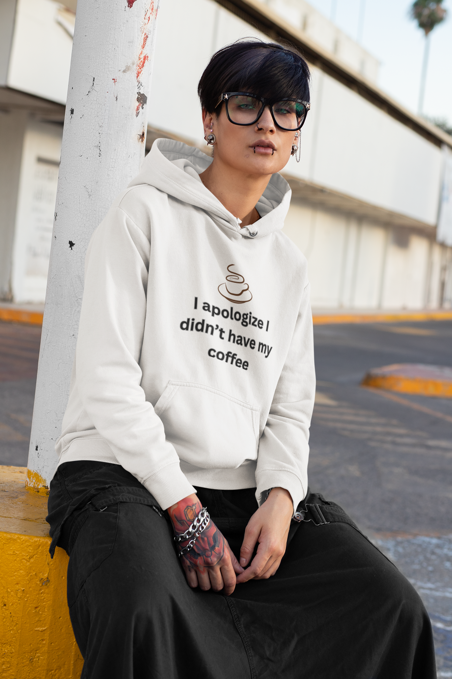 Hoodie - Unisex Midweight Softstyle Fleece Hoodie - I apologize I didn't have my coffee