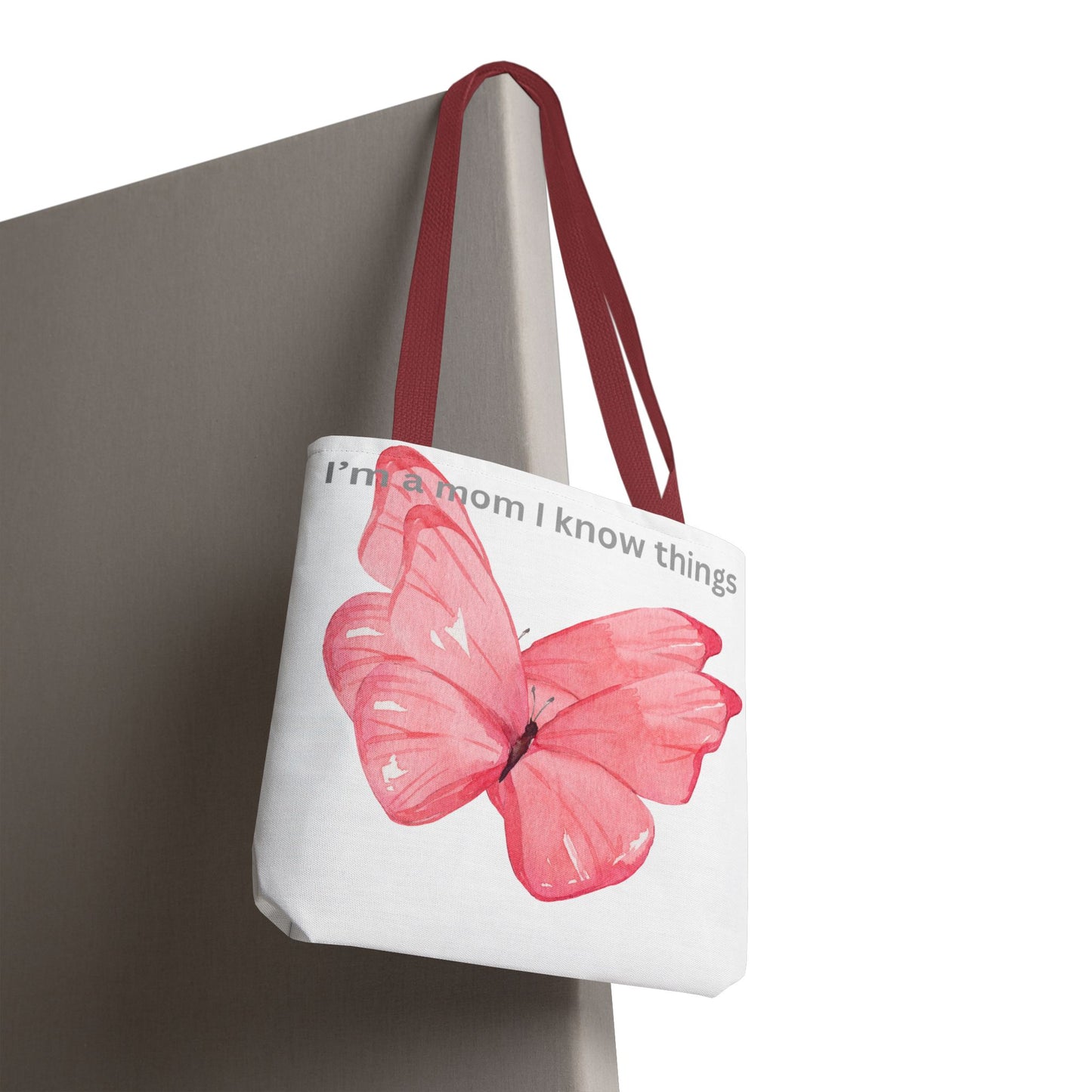 Mom Life Butterfly Tote Bag, Perfect for Mothers Day, Shopping, Gym, Eco-Friendly, Gift for New Moms, Stylish Carryall