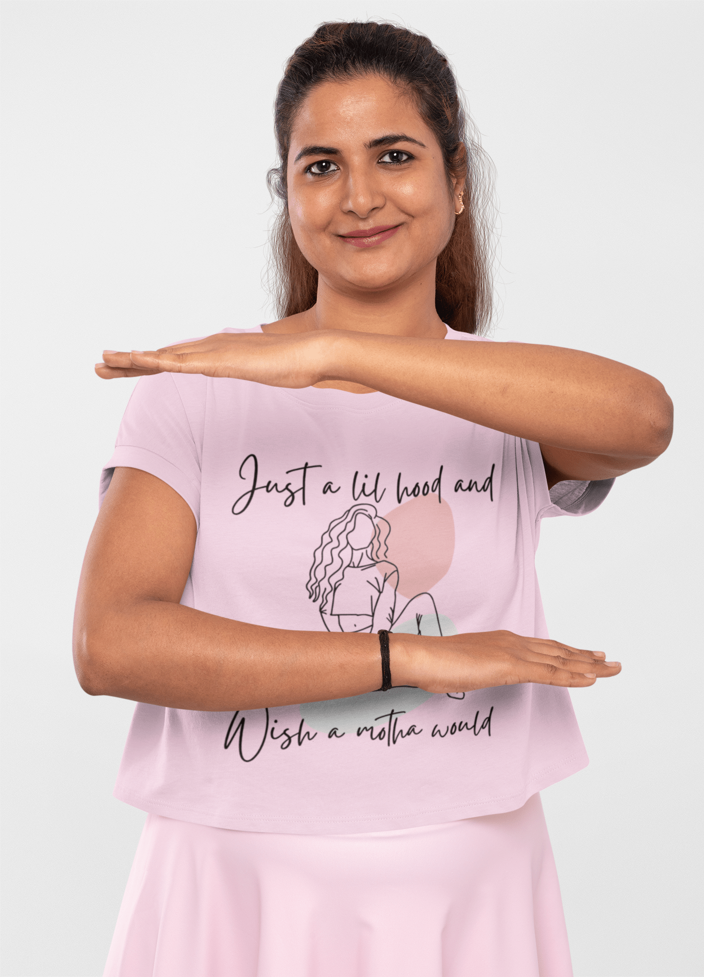 A lil Hood Chill Vibes T-Shirt, Casual Tee, Relaxed Style Shirt, Gift for Friends, Unisex Fashion Top for Every Occasion - AUNTIE VIKKI