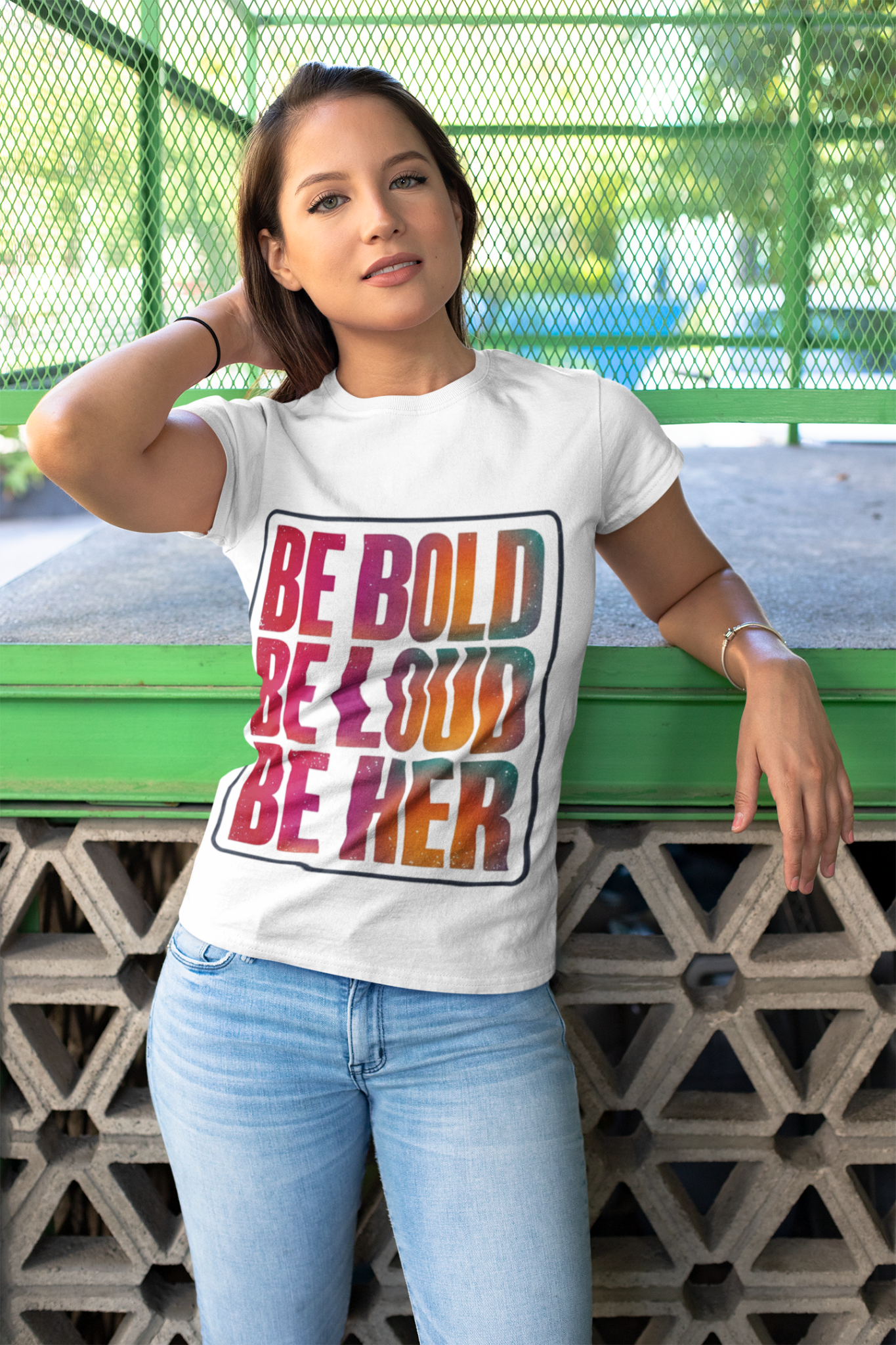 Be Bold Be Loud Be Her T-Shirt — Feminist Empowerment Tee - AUNTIE VIKKI