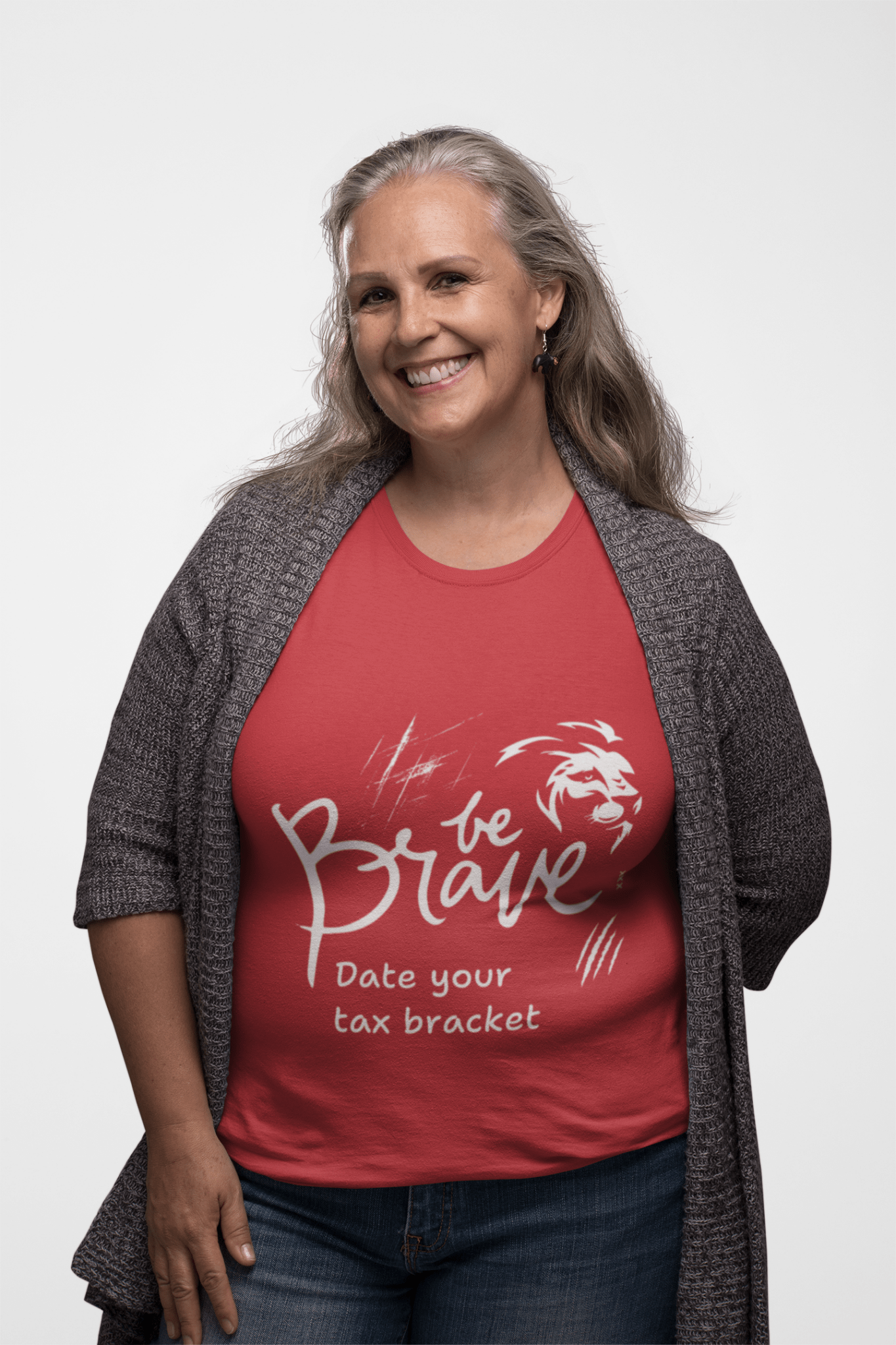 Brave Tax Bracket Tank Top, Unisex Cotton Sleeveless Tee, Funny Graphic T-Shirt, Comfortable Summer Wear, Tax Season Humor Top - AUNTIE VIKKI