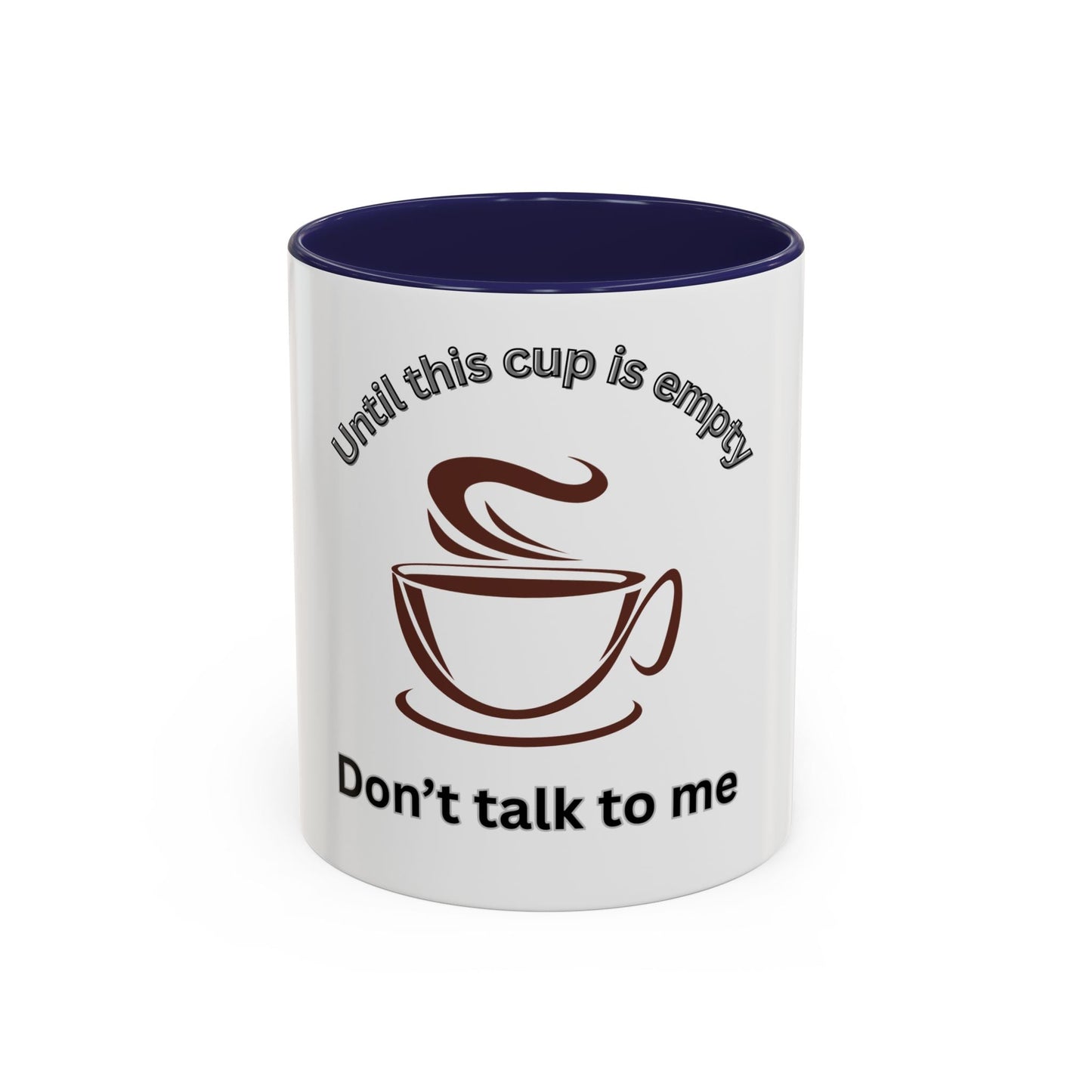 Coffee Lover's Accent Mug - Perfect Gift for Friends, Home Office, Coffee Breaks, Funny Quote - AUNTIE VIKKI