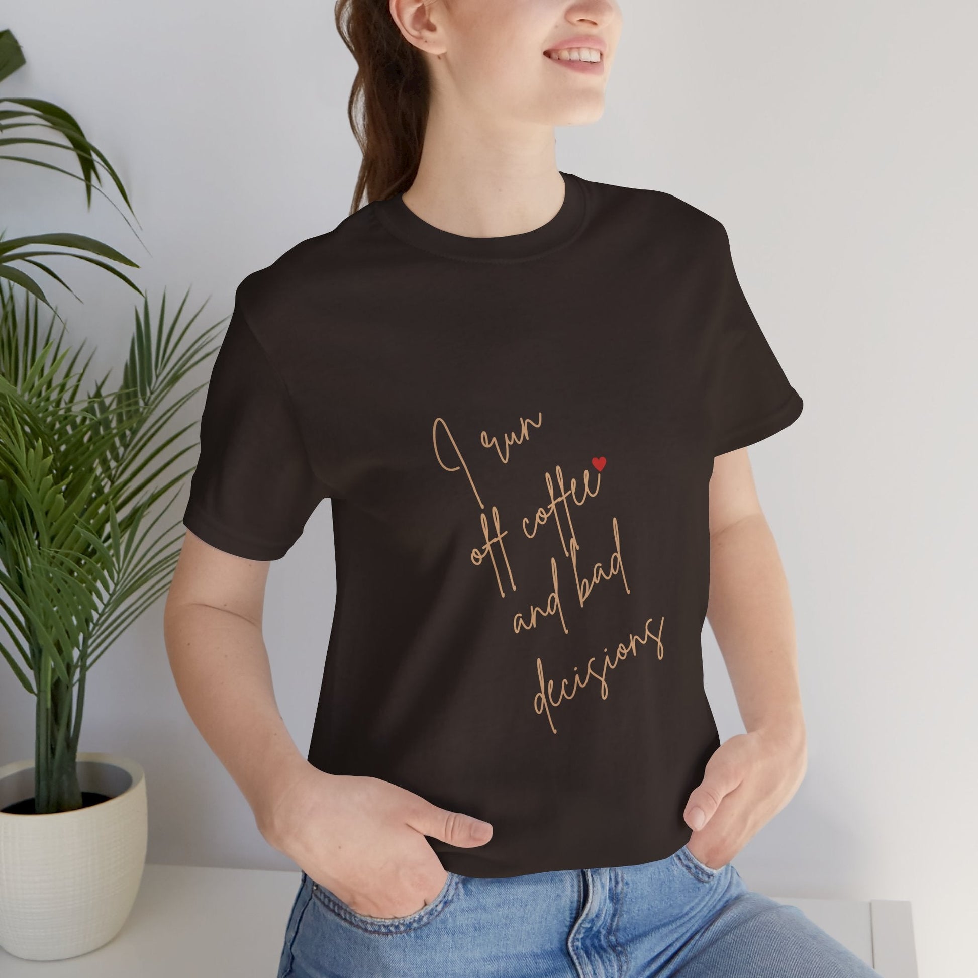 Coffee Lovers Quote Tee, Unisex T-Shirt for Coffee Enthusiasts, Funny Gift, Everyday Wear, Casual Style! - AUNTIE VIKKI