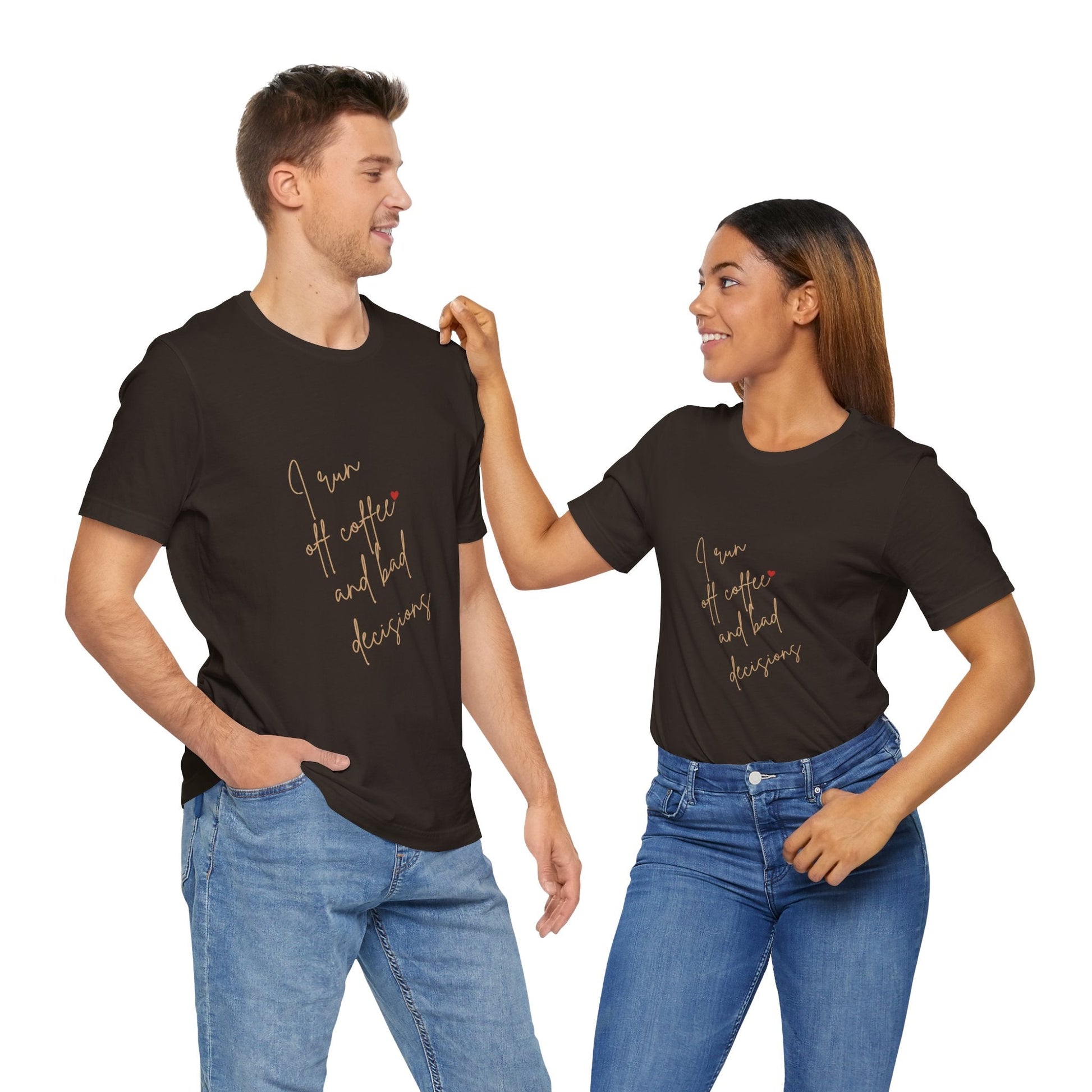 Coffee Lovers Quote Tee, Unisex T-Shirt for Coffee Enthusiasts, Funny Gift, Everyday Wear, Casual Style! - AUNTIE VIKKI
