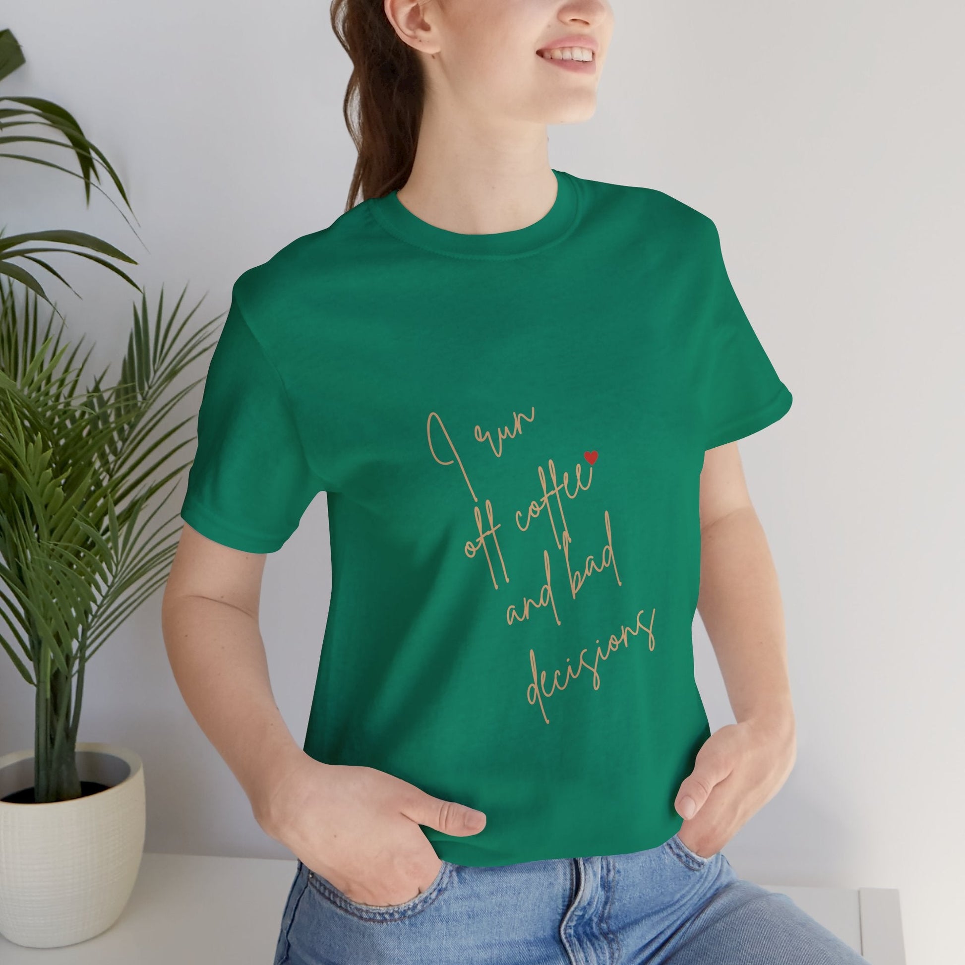 Coffee Lovers Quote Tee, Unisex T-Shirt for Coffee Enthusiasts, Funny Gift, Everyday Wear, Casual Style! - AUNTIE VIKKI