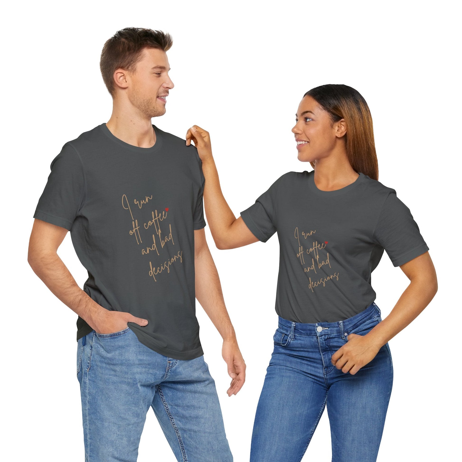 Coffee Lovers Quote Tee, Unisex T-Shirt for Coffee Enthusiasts, Funny Gift, Everyday Wear, Casual Style! - AUNTIE VIKKI