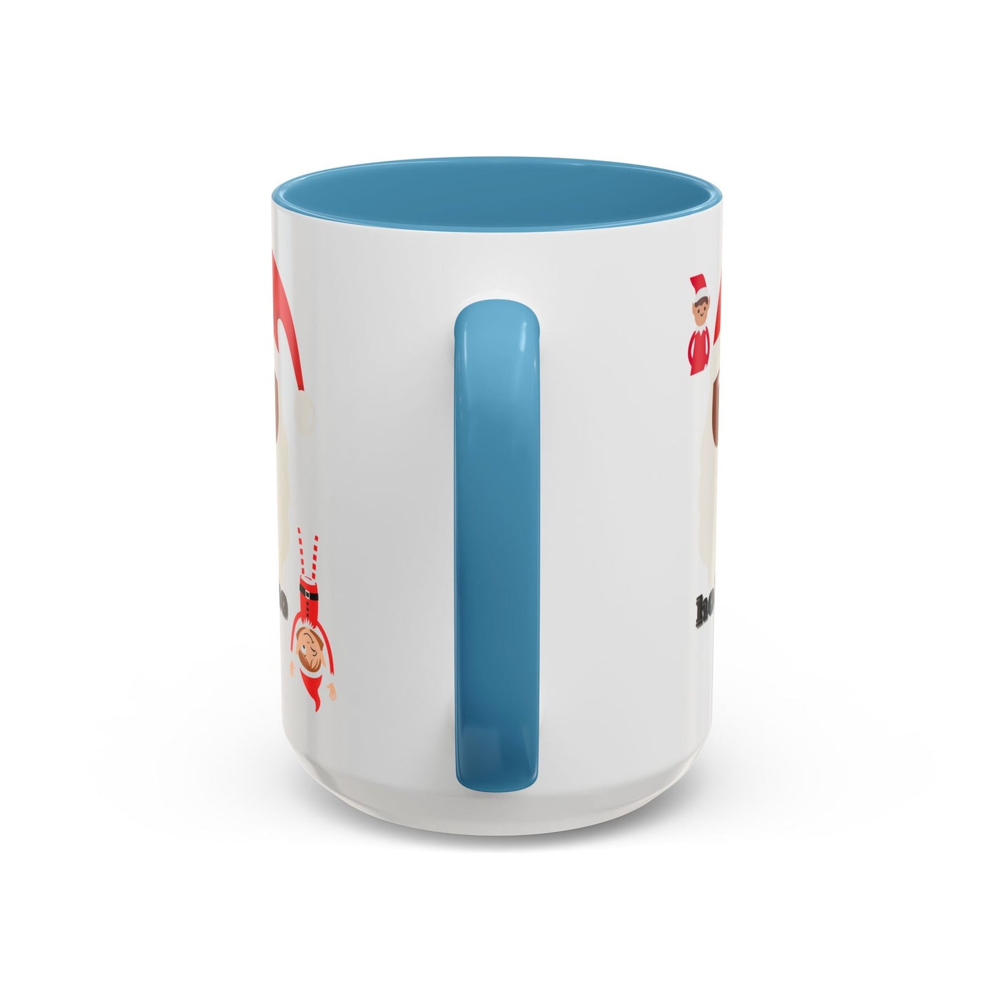 Coffee Mug, Santa Holiday Cheer Christmas Gift, African American Family Celebration, Festive Accent Mug - AUNTIE VIKKI