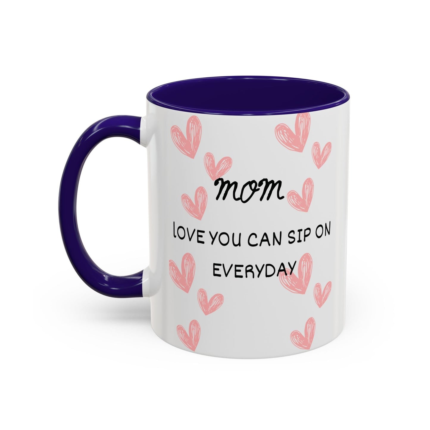 Colorful Coffee Mugs for Mom, Heartwarming Gift for Her, Unique Mug for Mother's Day, Personalized Drinkware, Everyday Use Mug - AUNTIE VIKKI