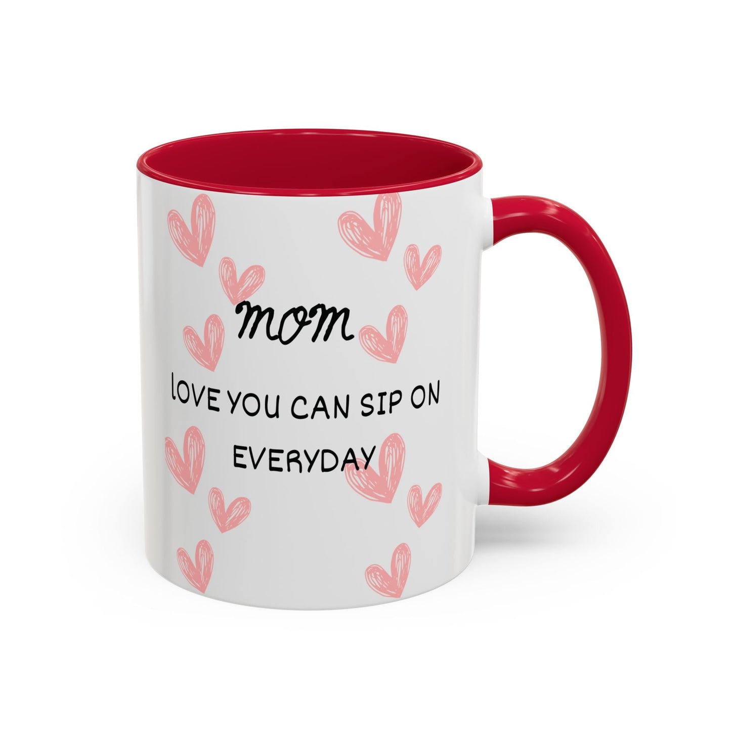 Colorful Coffee Mugs for Mom, Heartwarming Gift for Her, Unique Mug for Mother's Day, Personalized Drinkware, Everyday Use Mug - AUNTIE VIKKI