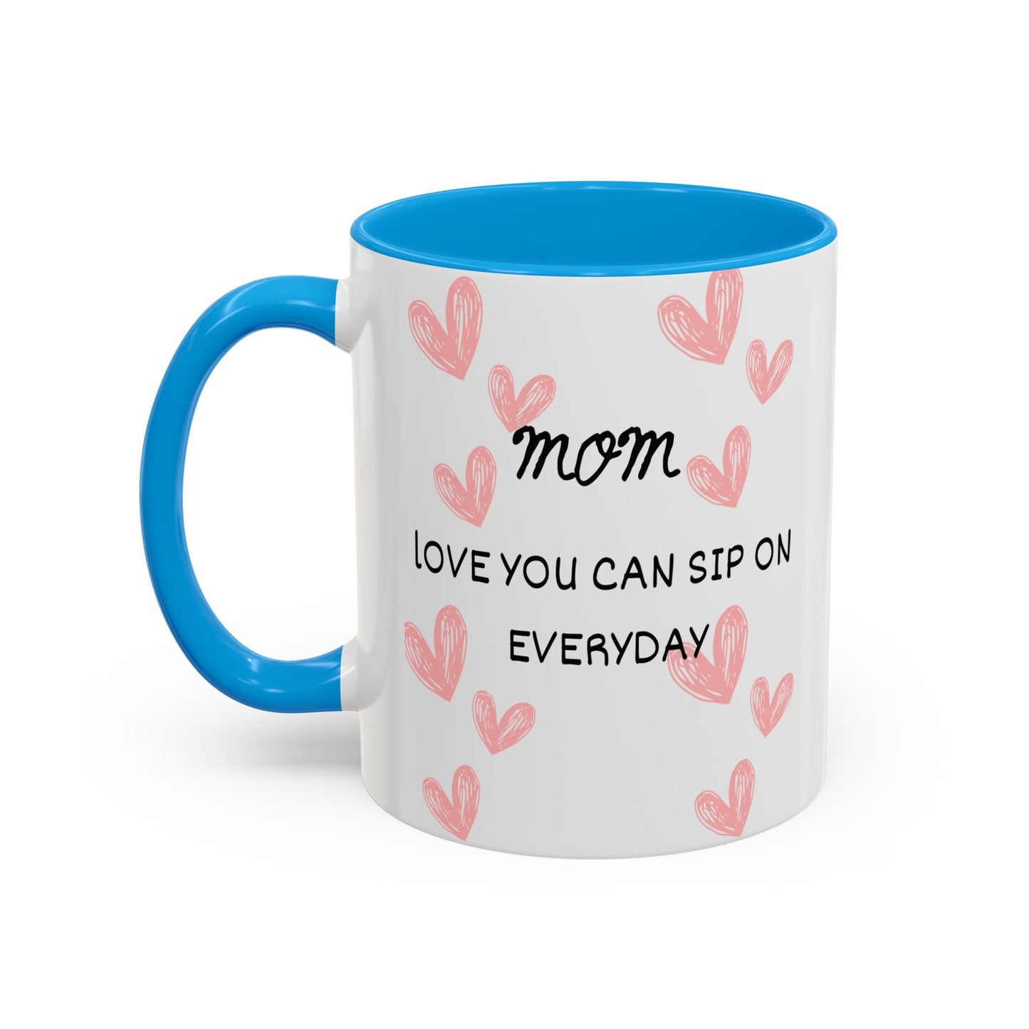 Colorful Coffee Mugs for Mom, Heartwarming Gift for Her, Unique Mug for Mother's Day, Personalized Drinkware, Everyday Use Mug - AUNTIE VIKKI
