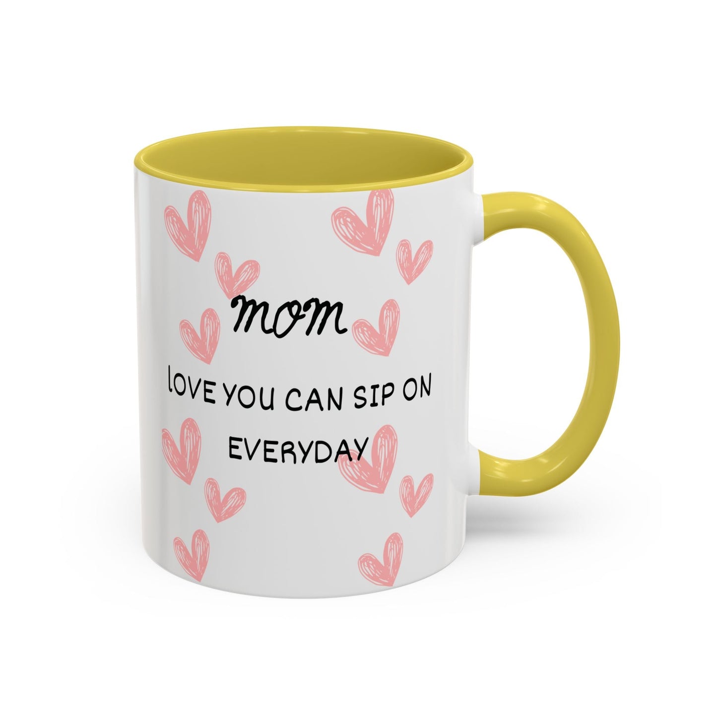Colorful Coffee Mugs for Mom, Heartwarming Gift for Her, Unique Mug for Mother's Day, Personalized Drinkware, Everyday Use Mug - AUNTIE VIKKI