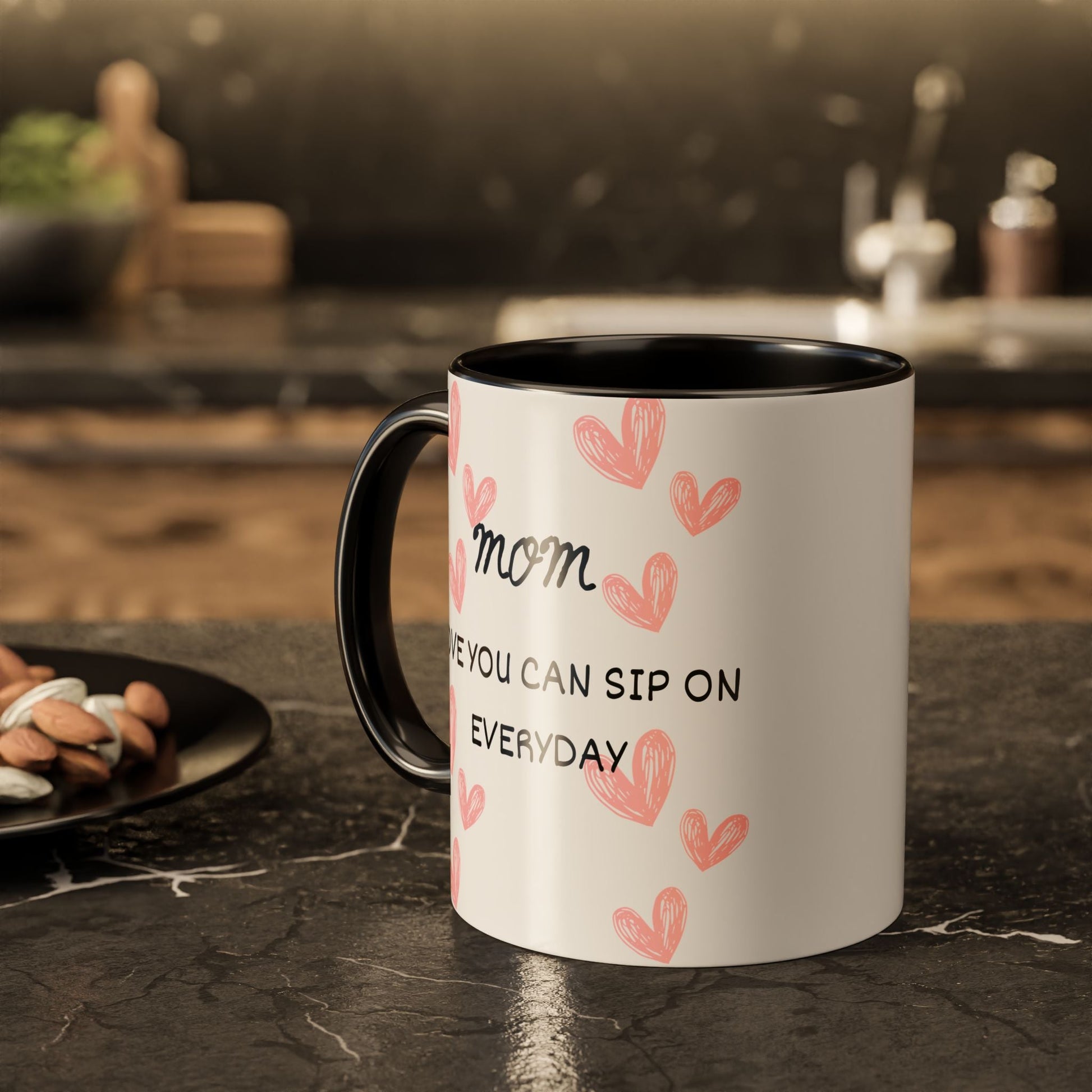 Colorful Coffee Mugs for Mom, Heartwarming Gift for Her, Unique Mug for Mother's Day, Personalized Drinkware, Everyday Use Mug - AUNTIE VIKKI