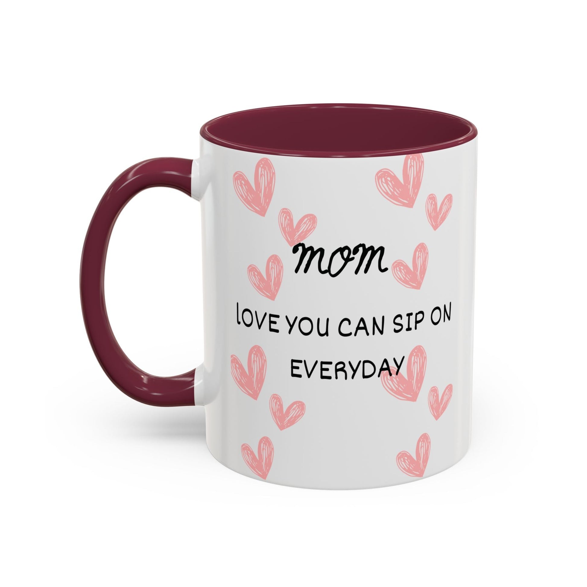 Colorful Coffee Mugs for Mom, Heartwarming Gift for Her, Unique Mug for Mother's Day, Personalized Drinkware, Everyday Use Mug - AUNTIE VIKKI