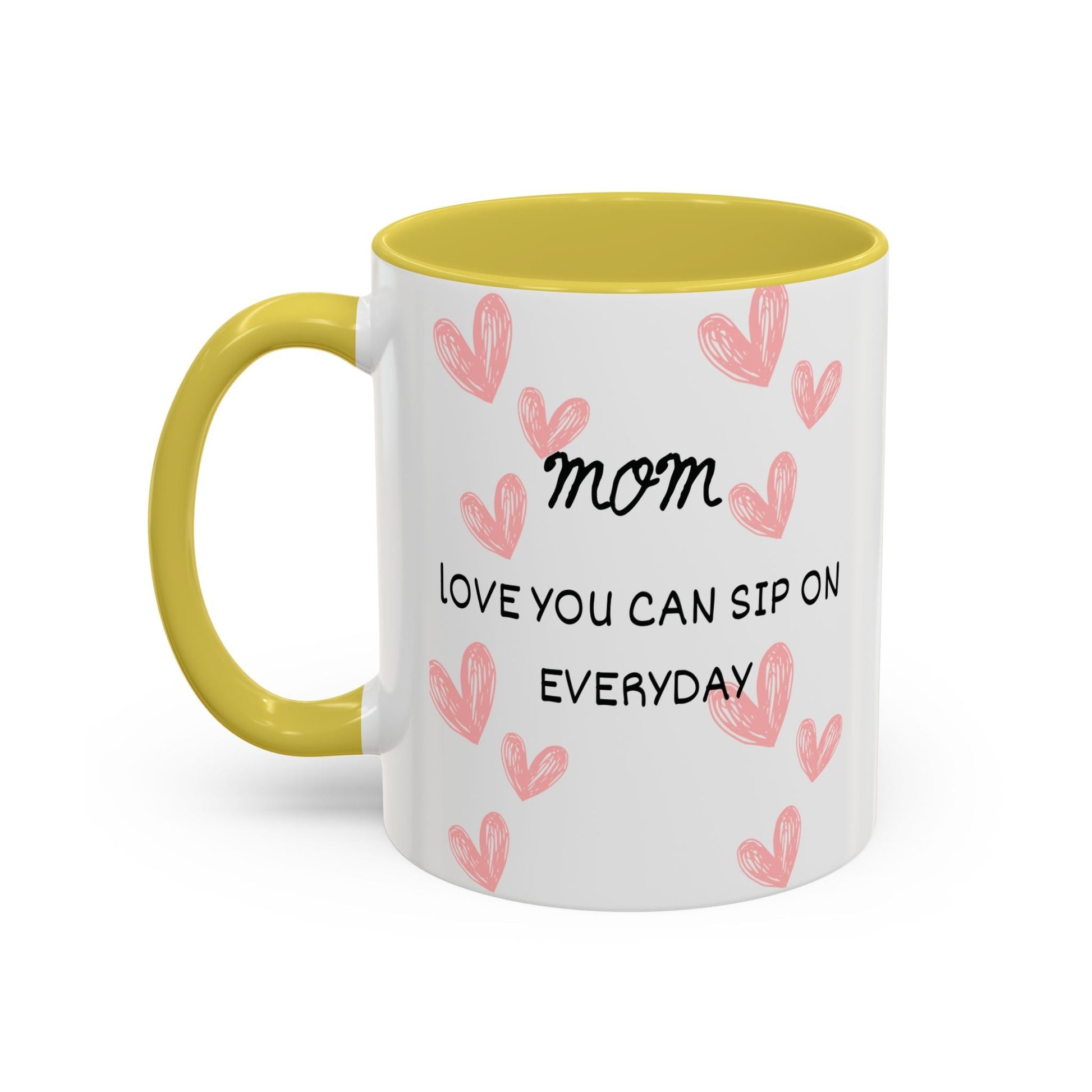 Colorful Coffee Mugs for Mom, Heartwarming Gift for Her, Unique Mug for Mother's Day, Personalized Drinkware, Everyday Use Mug - AUNTIE VIKKI