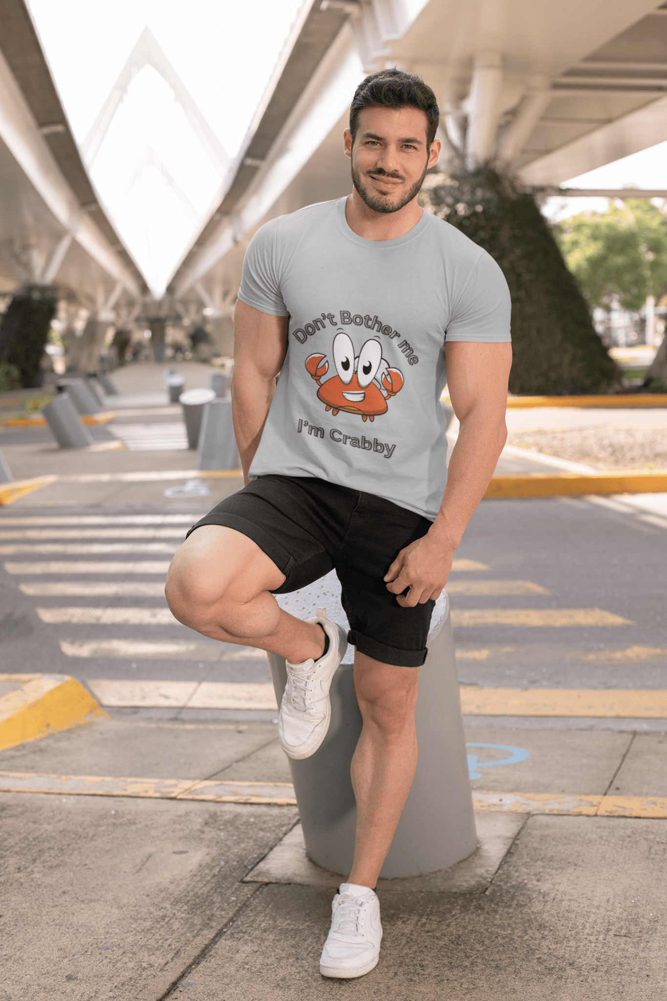 Crabby Graphic Tee - Don't Bother Me, Shirt - AUNTIE VIKKI