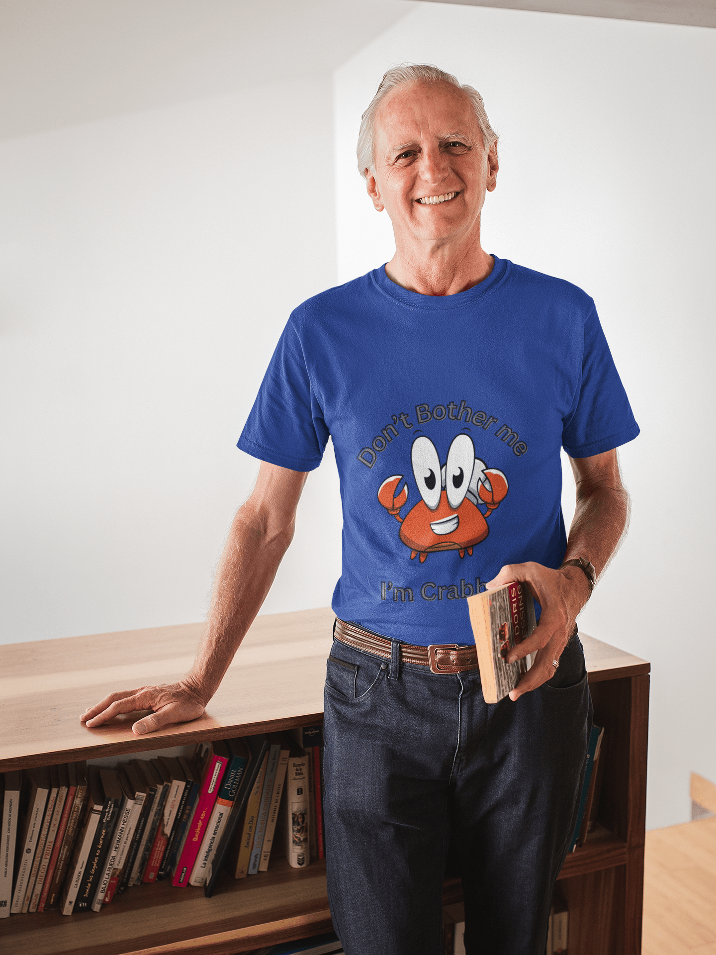 Crabby Graphic Tee - Don't Bother Me, Shirt - AUNTIE VIKKI