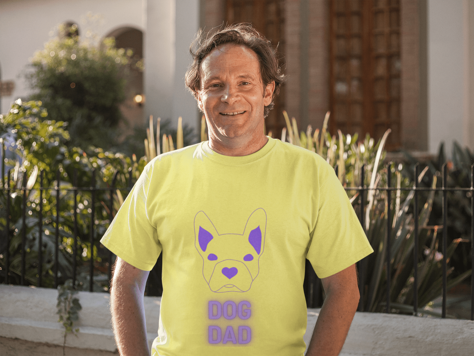 Dog Dad Tee - Unisex T-Shirt for Pet Lovers and Animal Enthusiasts - AUNTIE VIKKI