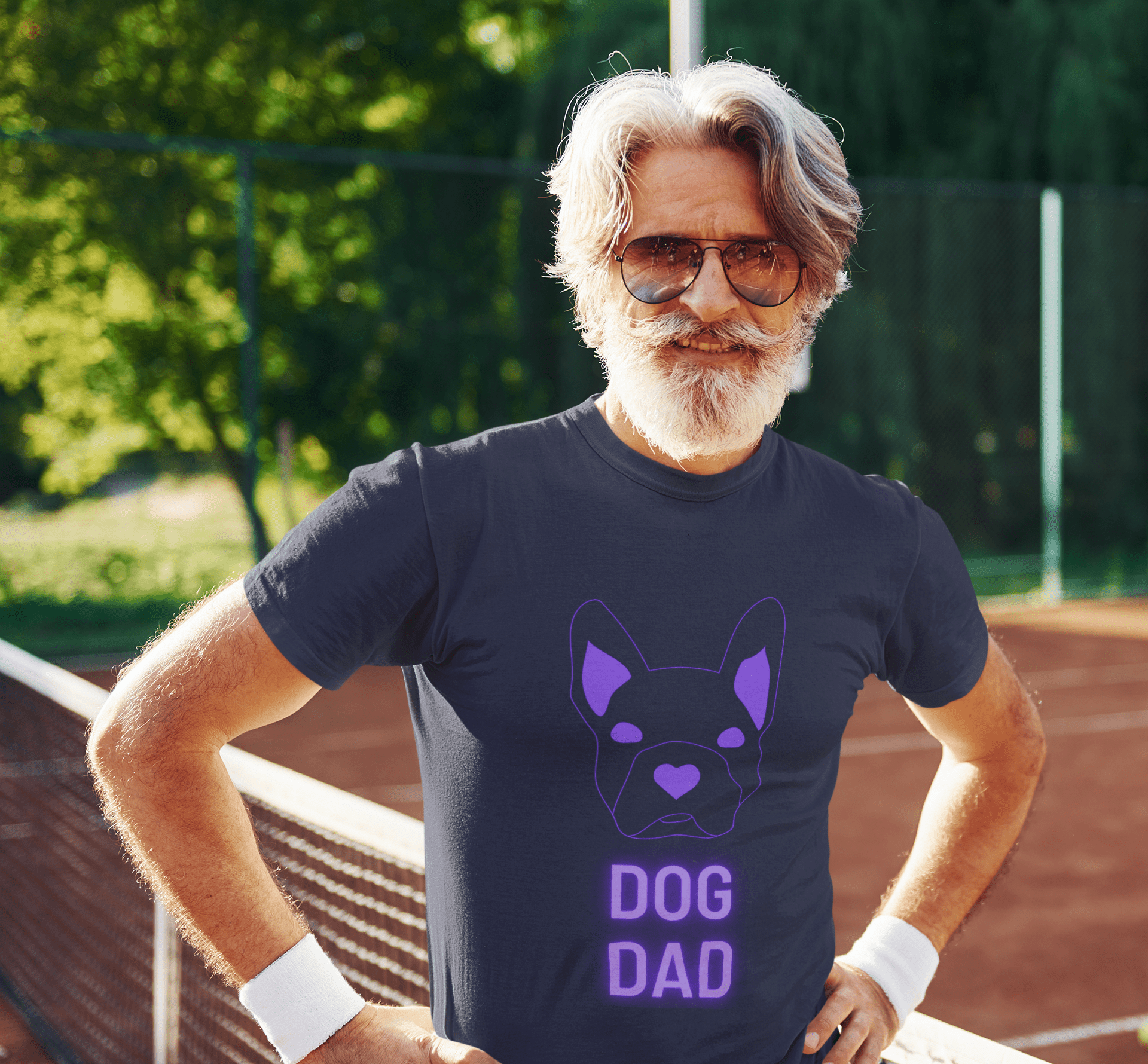 Dog Dad Tee - Unisex T-Shirt for Pet Lovers and Animal Enthusiasts - AUNTIE VIKKI