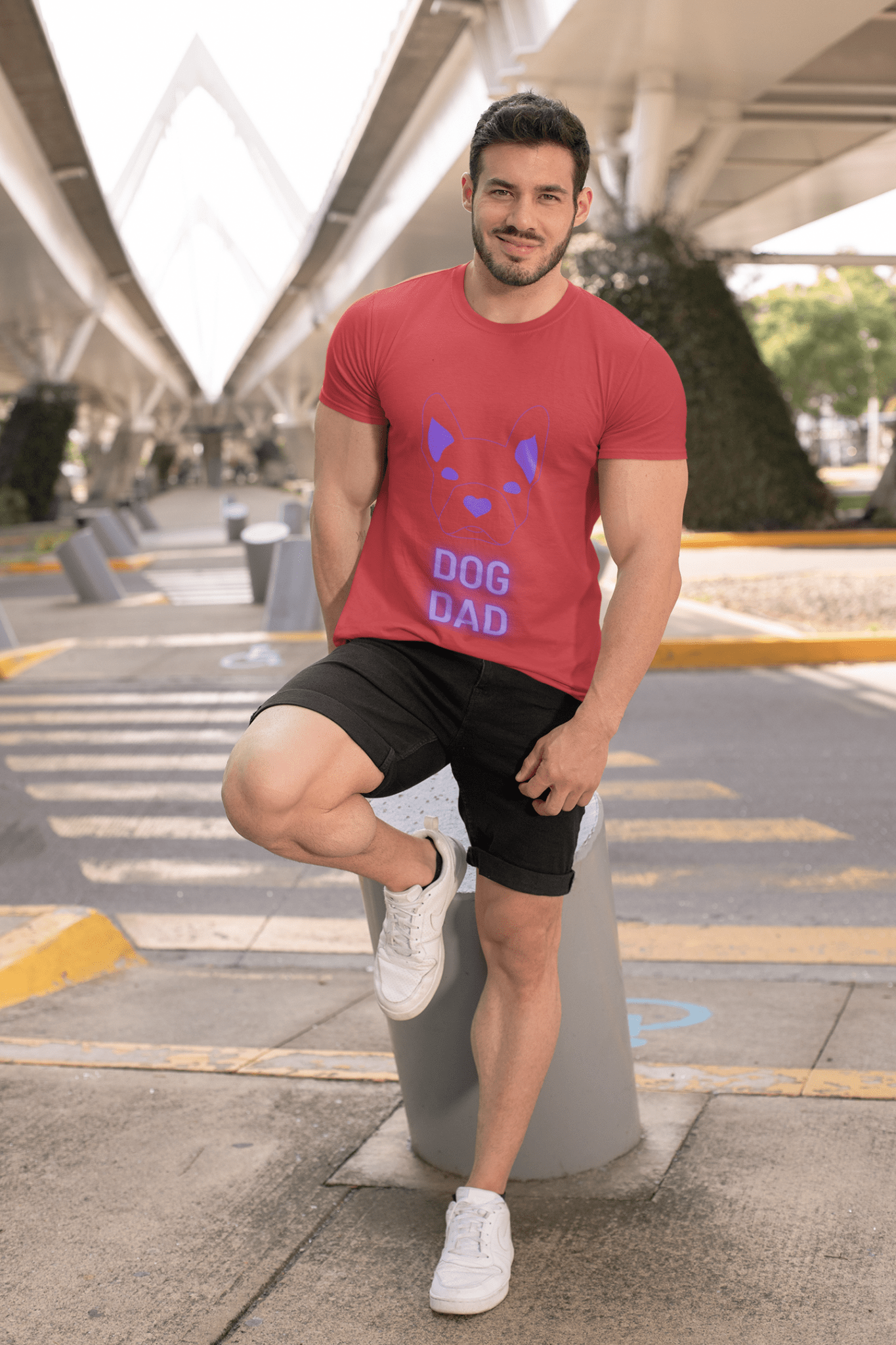 Dog Dad Tee - Unisex T-Shirt for Pet Lovers and Animal Enthusiasts - AUNTIE VIKKI