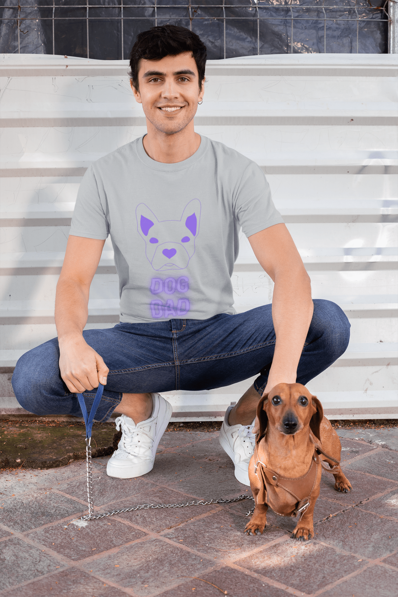 Dog Dad Tee - Unisex T-Shirt for Pet Lovers and Animal Enthusiasts - AUNTIE VIKKI