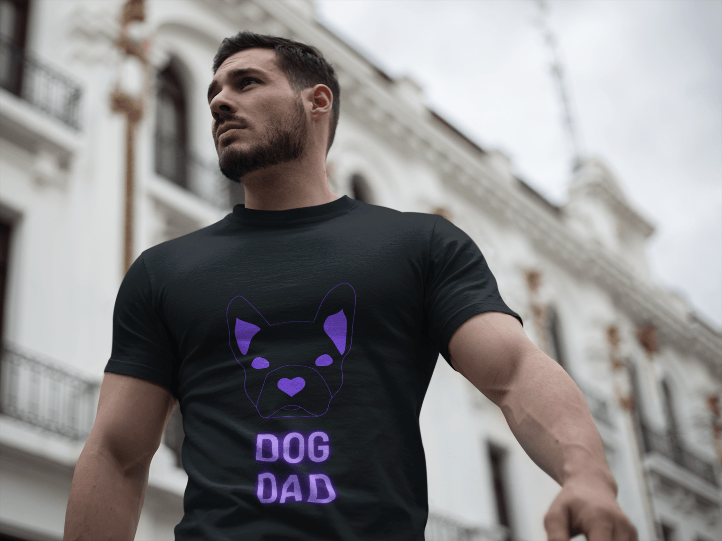Dog Dad Tee - Unisex T-Shirt for Pet Lovers and Animal Enthusiasts - AUNTIE VIKKI