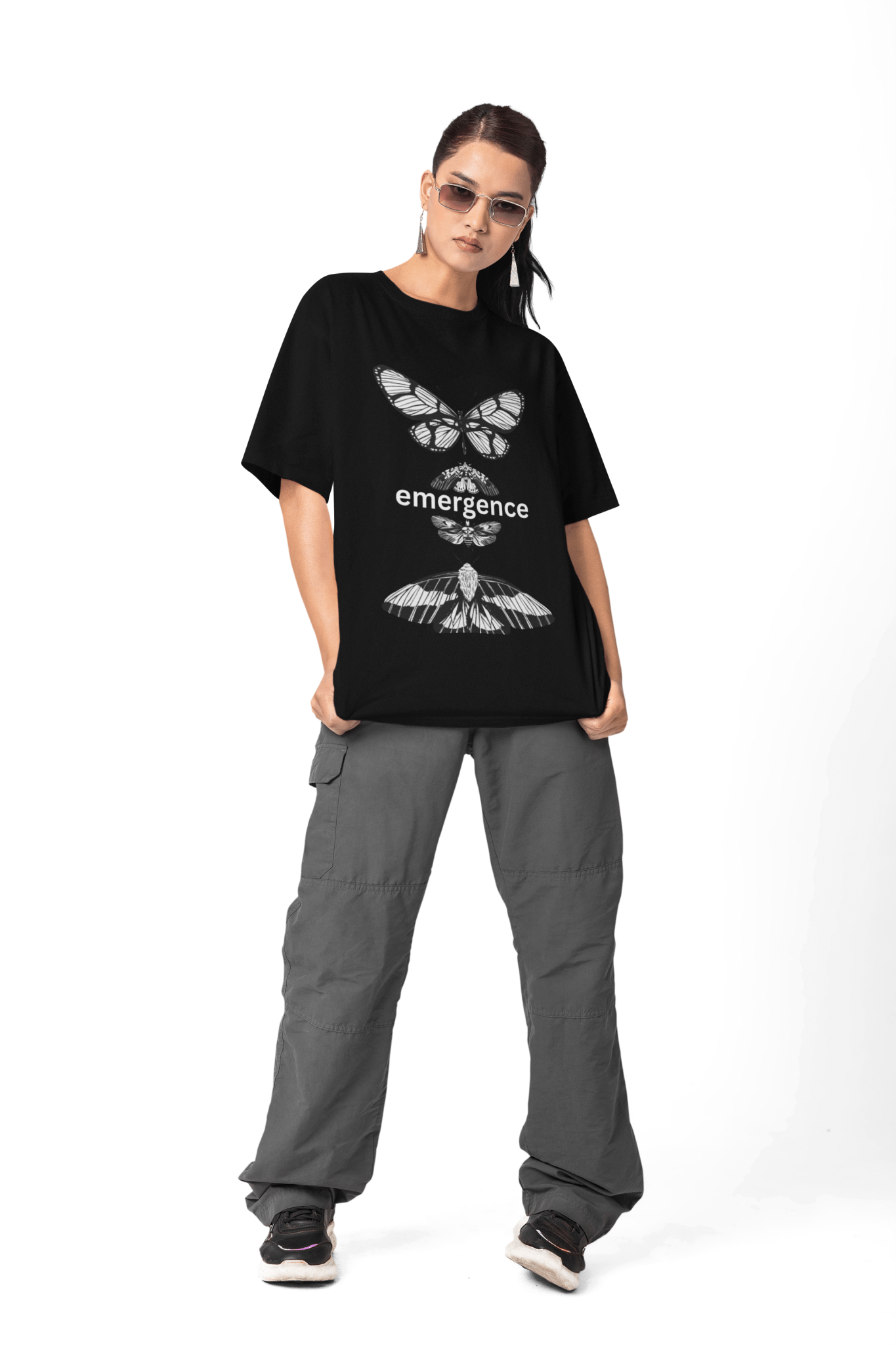 Emergence Butterfly Tee - Unisex Graphic T-Shirt, Nature Lover Shirt, Gift for Her/Him - AUNTIE VIKKI