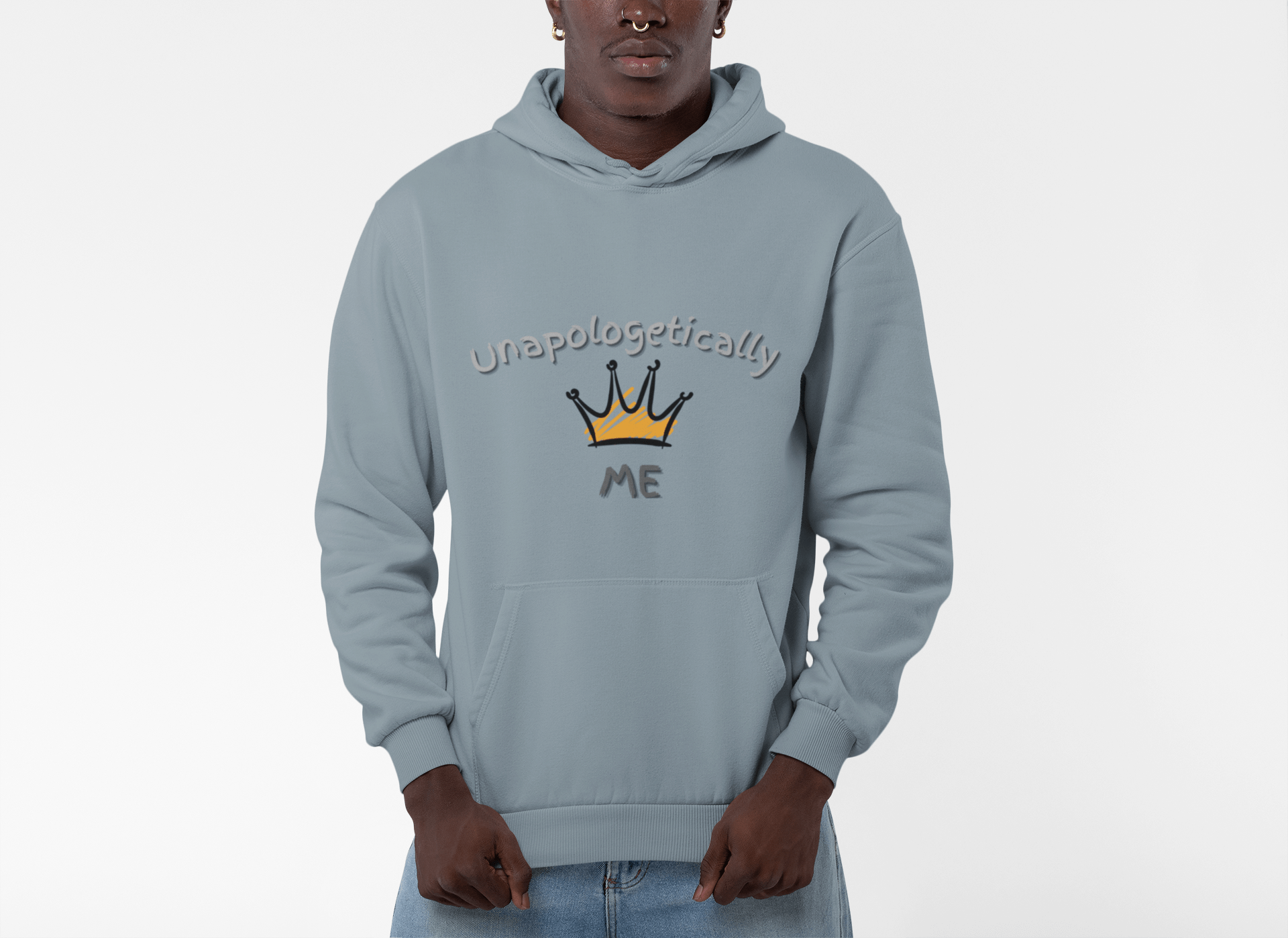 Fleece Hoodie - Unapologetically Me, Confident Style, Gift for Her, Gift for Him - AUNTIE VIKKI