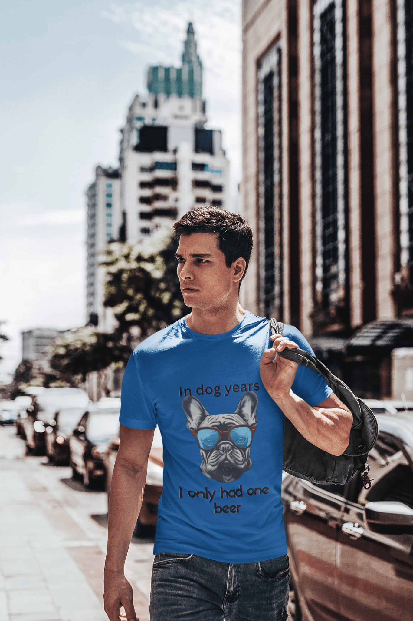 Funny Dog Lovers Tee, Unisex Pet Humor T-Shirt, Dog Parent Gift, Pet Birthday Celebration, Quirky Animal Apparel - AUNTIE VIKKI