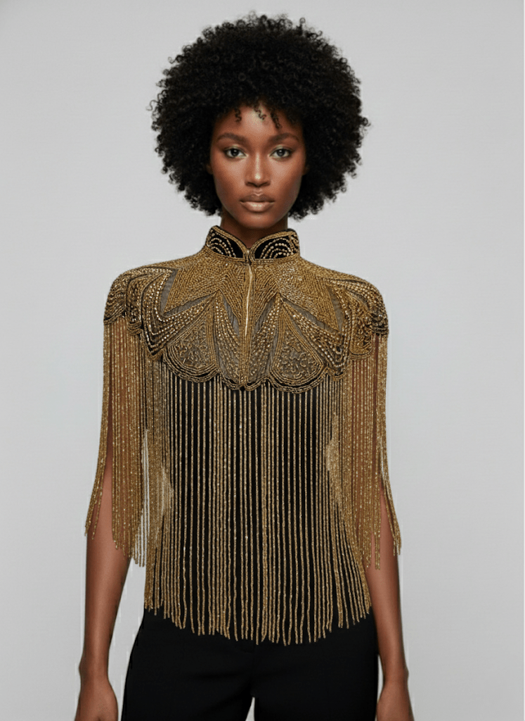 Golden Reverie Cape - AUNTIE VIKKI
