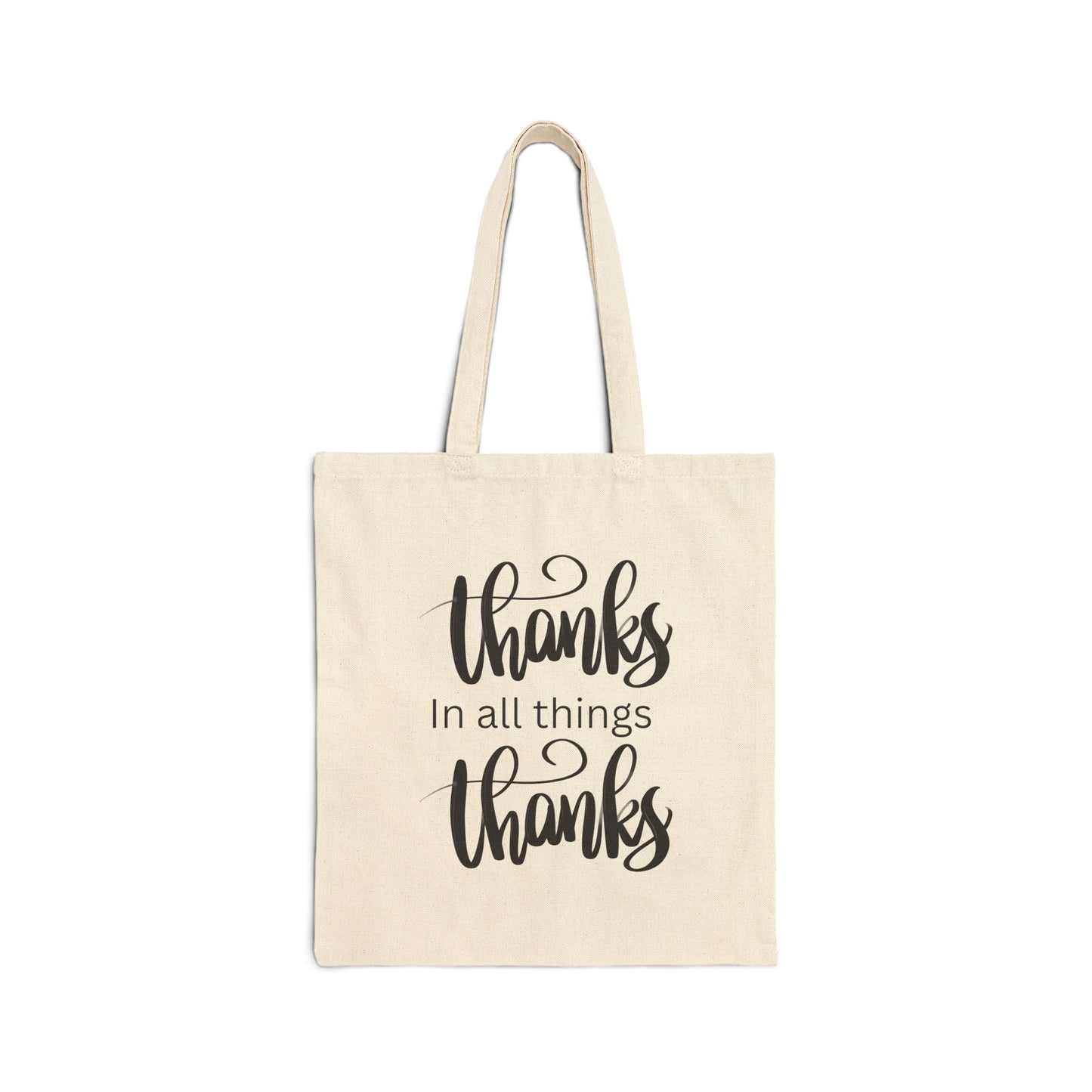 Gratitude Tote Bag, Eco - Friendly Shopper, Gift for Friends, Everyday Use, Canvas Bag for Thanks and Giving, Stylish Carryall - AUNTIEVIKKI