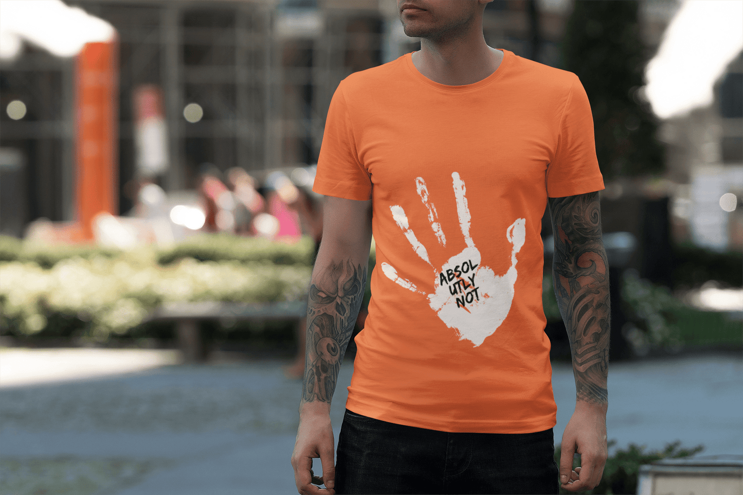 Handprint Art Unisex Tee - Bold Graphic Casual Wear Gift - AUNTIE VIKKI