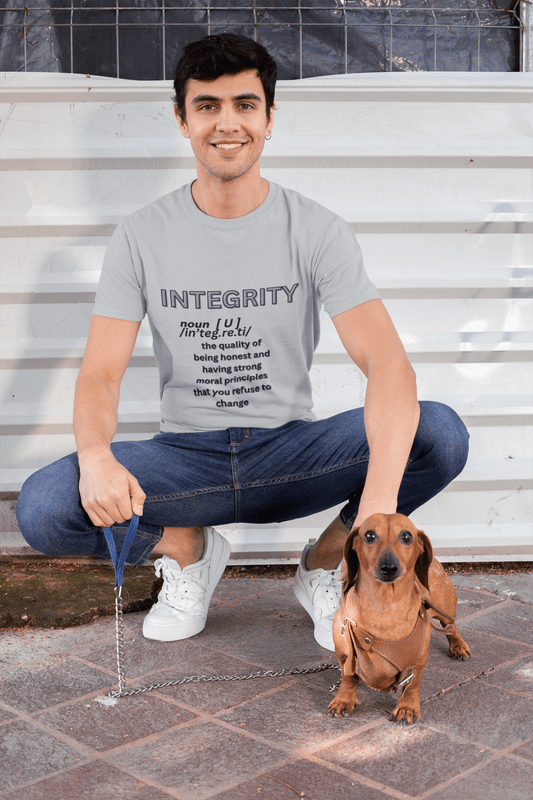 Integrity Definition Unisex Tee - Motivational Quote Shirt - AUNTIE VIKKI