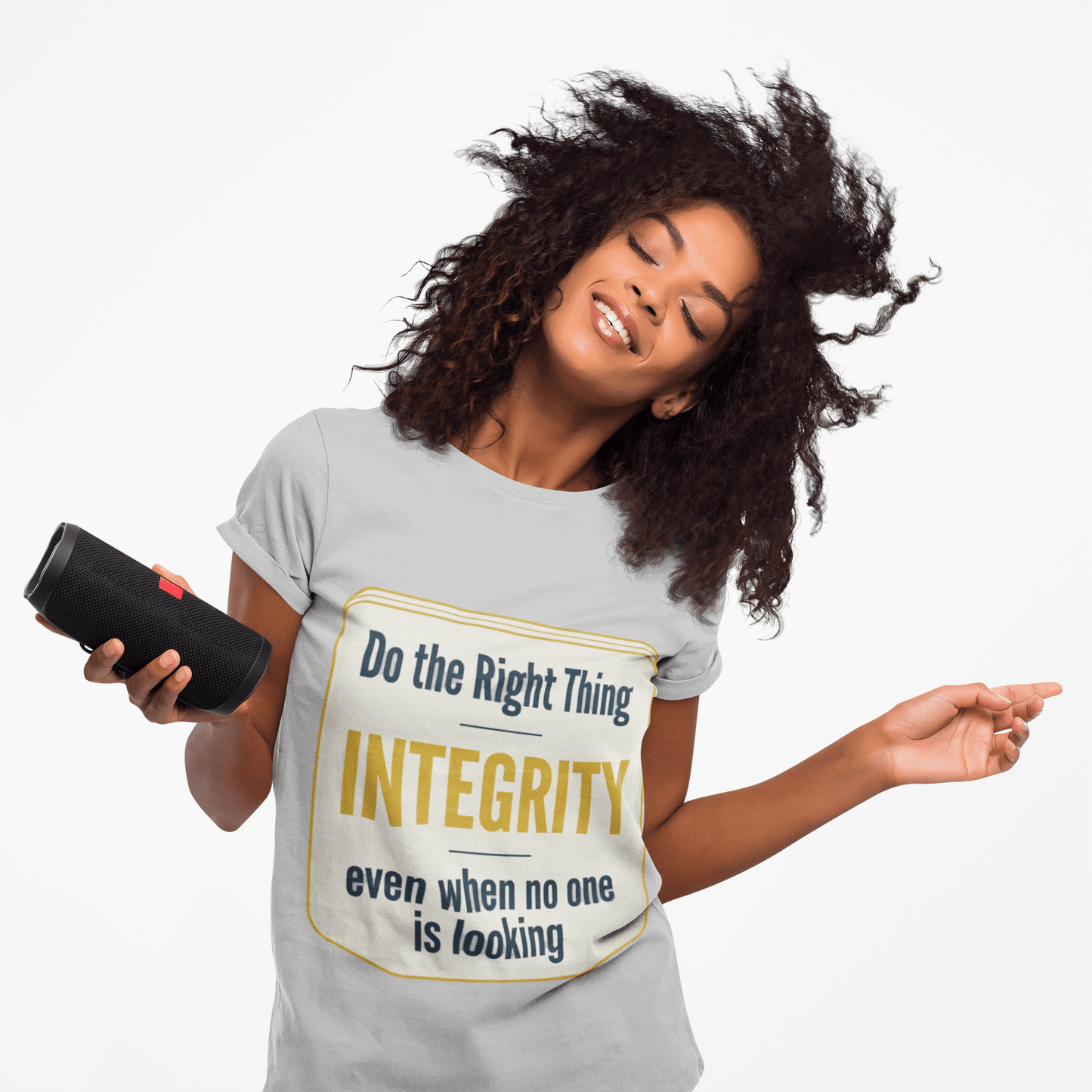 Integrity T-Shirt — "Do the Right Thing: Integrity Even When No One Is Looking" Motivational Tee - AUNTIE VIKKI