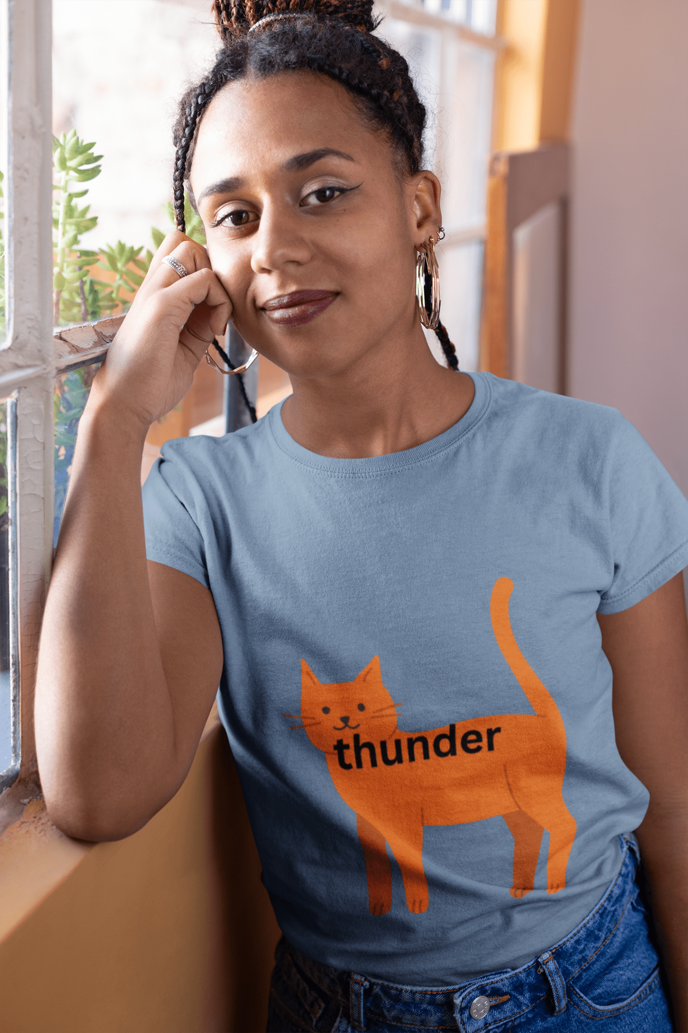 Peaceful Vibes Fleece Hoodie - Cozy Sweatshirt, Gift for Friends, Floral Design, Cat Lovers - AUNTIE VIKKI