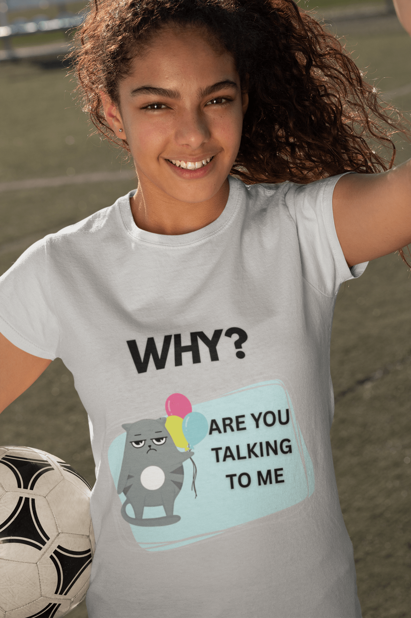 Playful Cat 'Why' Unisex Tee - Perfect for Pet Lovers and Everyday Humor - AUNTIE VIKKI