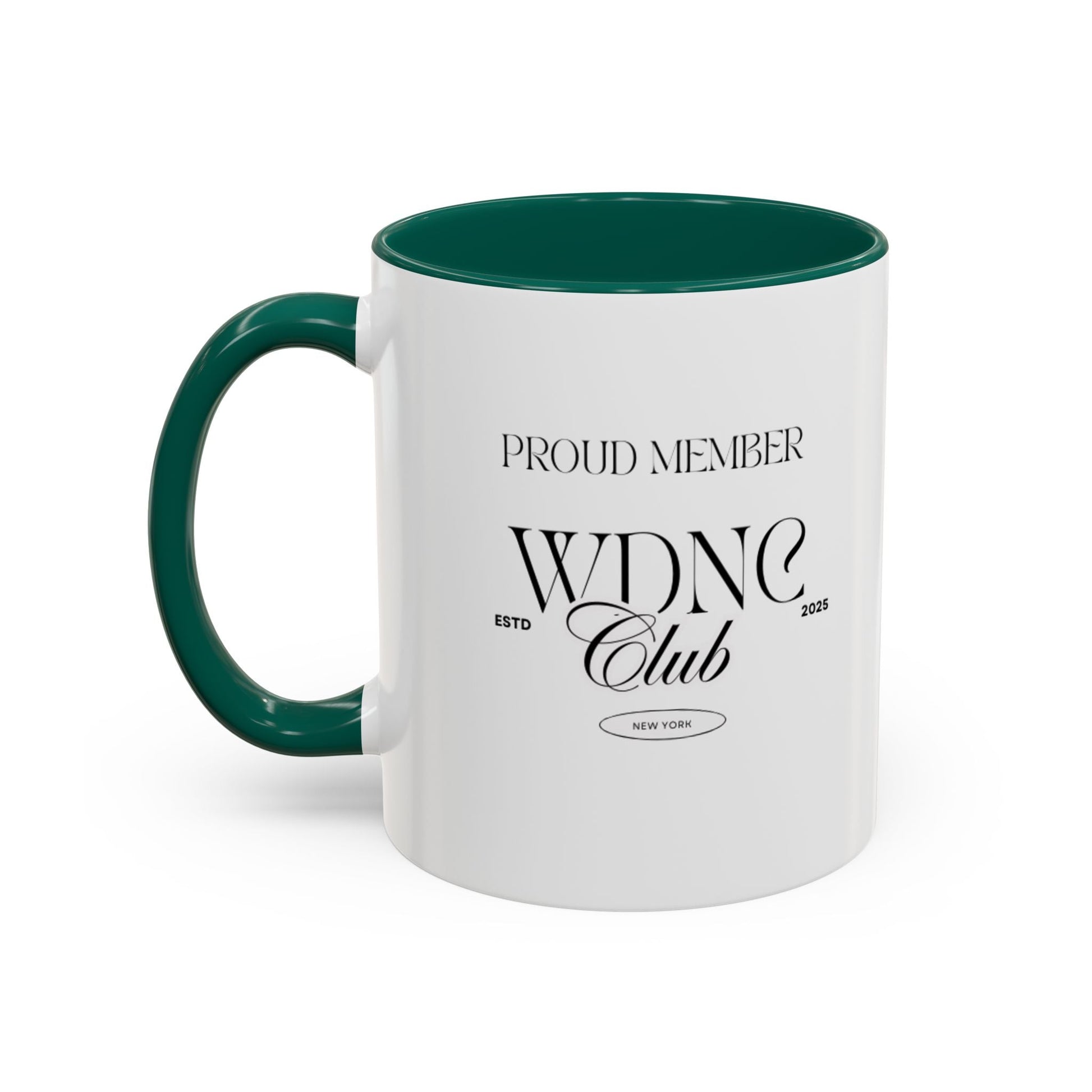 Proud Member WDNC club Mug - Colorful Coffee Cup for Club Members, Gift for Friends, Personalized Drinkware, Fun Birthday Present, Unique [...] - AUNTIE VIKKI
