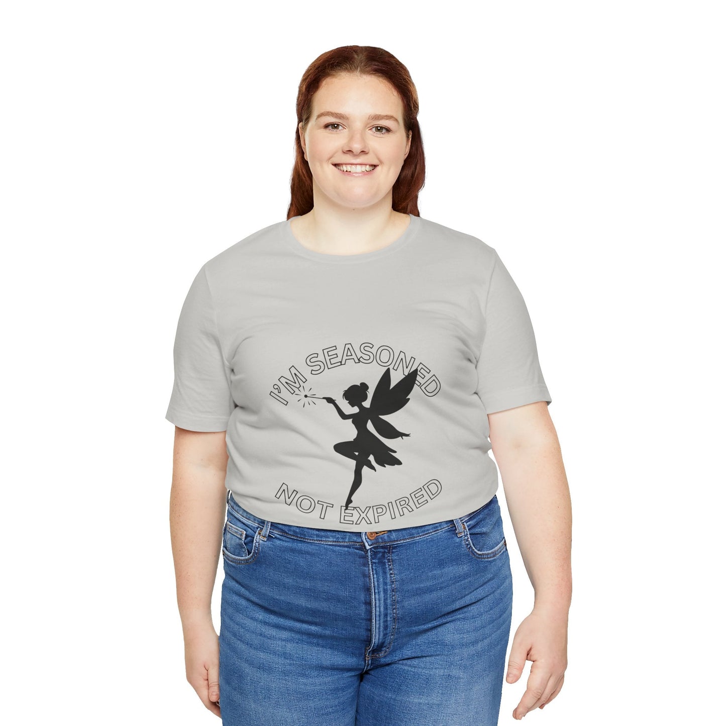 Seasoned Not Expired Tee, Unisex T-Shirt, Funny Graphic Tee, Gift for Adults, Casual Wear, Birthday Shirt - AUNTIE VIKKI