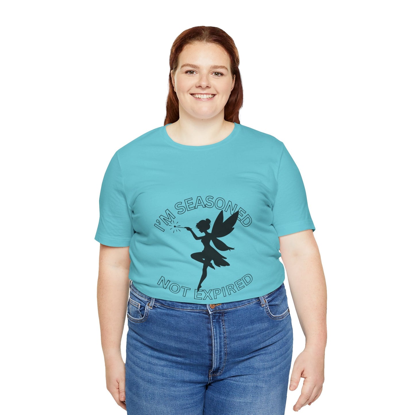 Seasoned Not Expired Tee, Unisex T-Shirt, Funny Graphic Tee, Gift for Adults, Casual Wear, Birthday Shirt - AUNTIE VIKKI