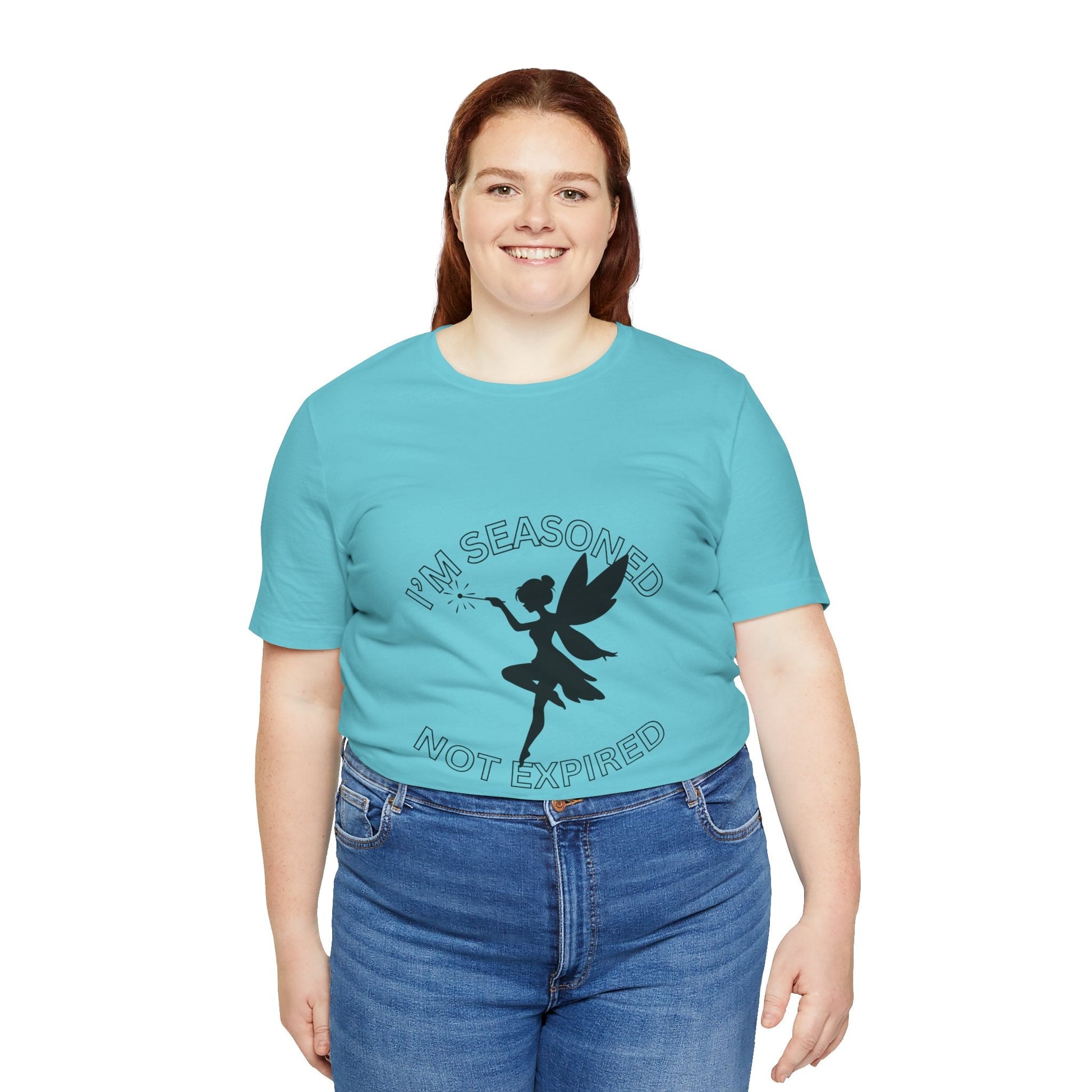 Seasoned Not Expired Tee, Unisex T-Shirt, Funny Graphic Tee, Gift for Adults, Casual Wear, Birthday Shirt - AUNTIE VIKKI
