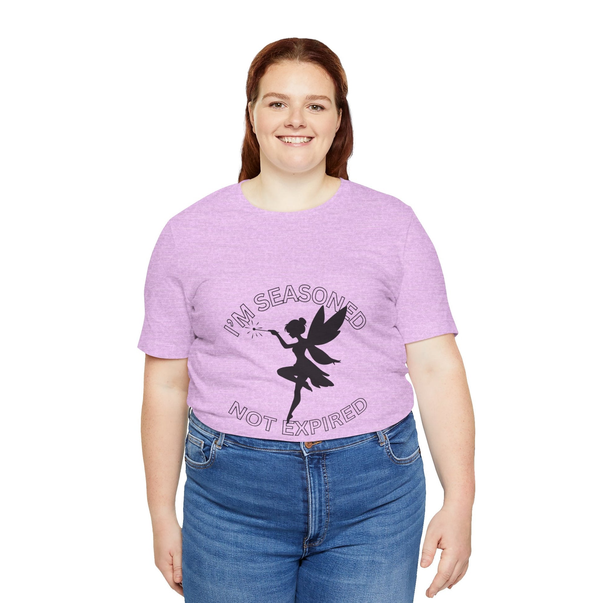 Seasoned Not Expired Tee, Unisex T-Shirt, Funny Graphic Tee, Gift for Adults, Casual Wear, Birthday Shirt - AUNTIE VIKKI