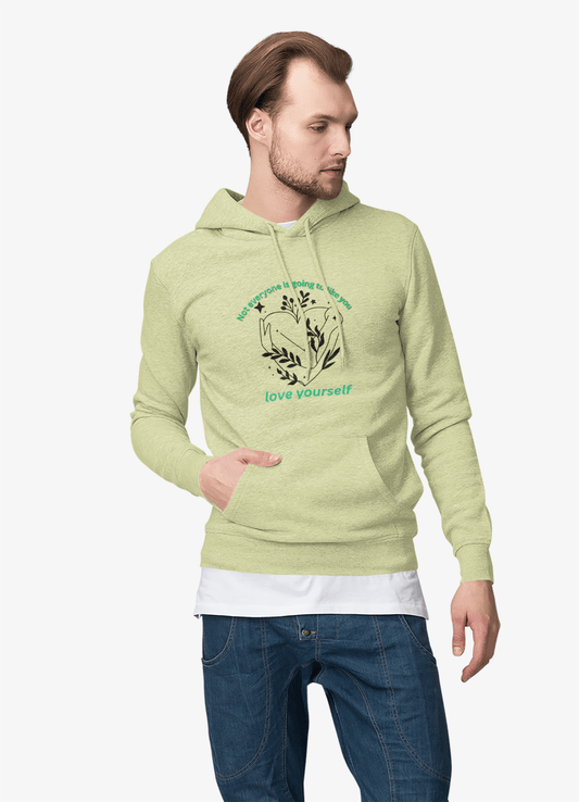 Self - Love Motivational Fleece Hoodie - AUNTIE VIKKI