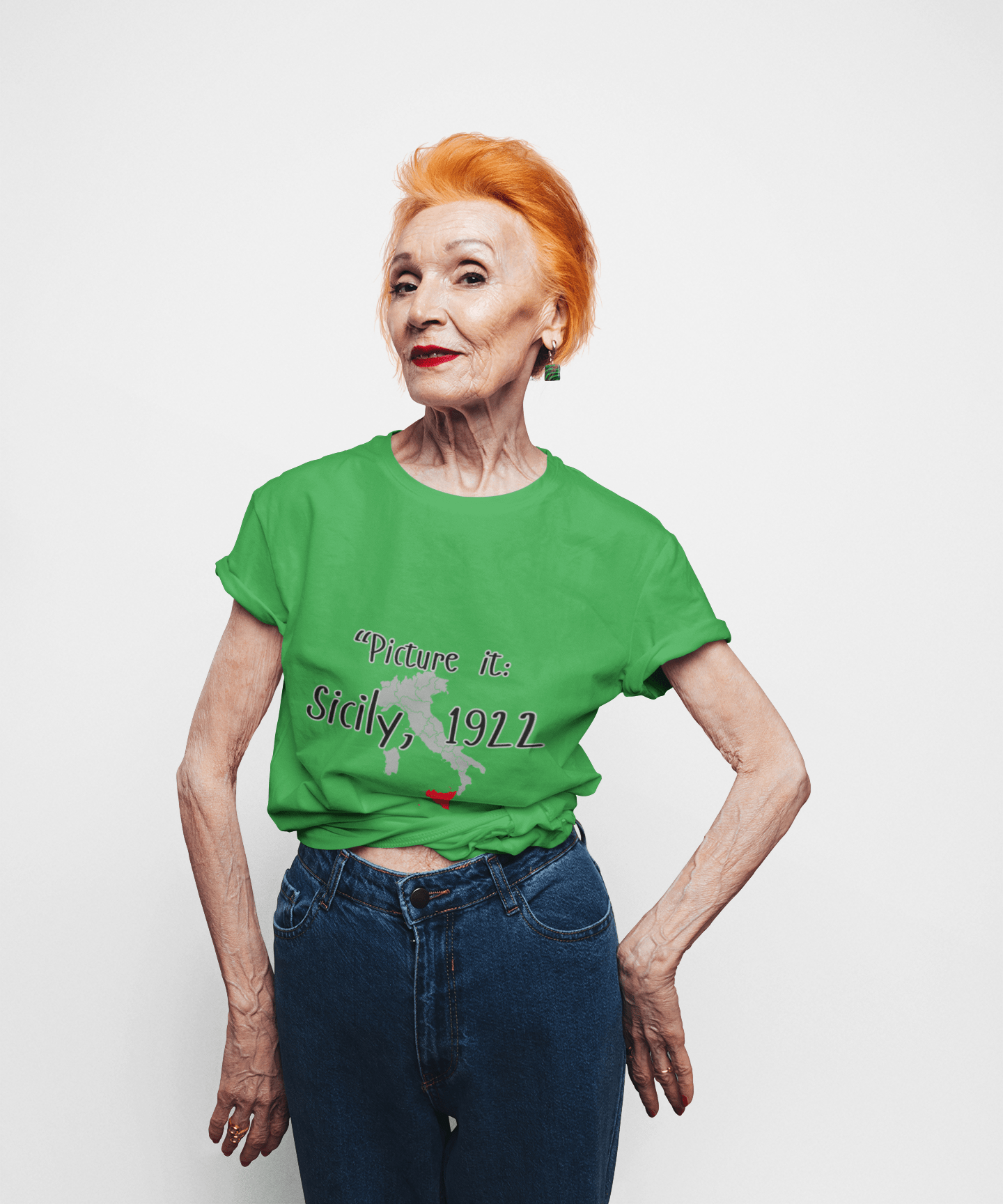 Sicily 1922 Vintage - Inspired Tee - AUNTIE VIKKI