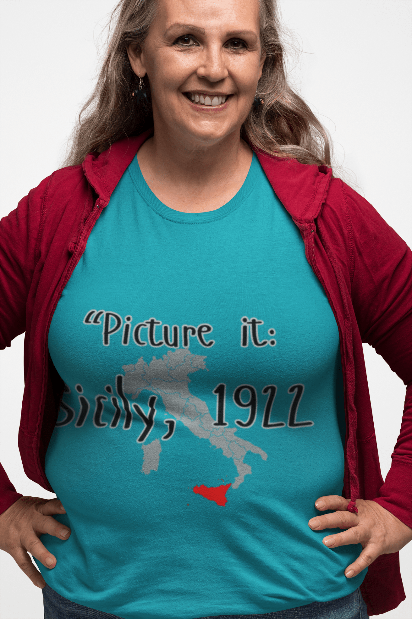 Sicily 1922 Vintage - Inspired Tee - AUNTIE VIKKI