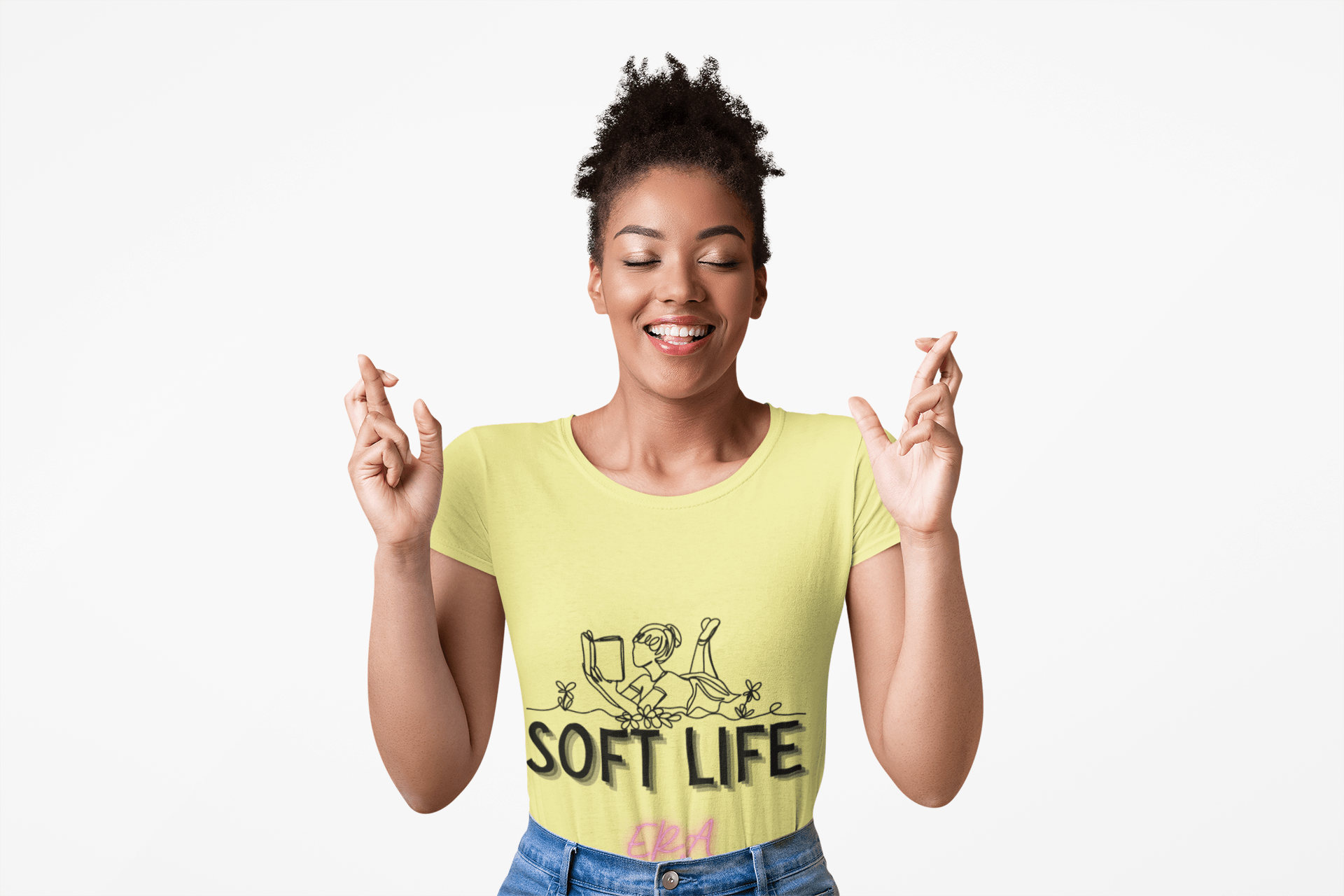Soft Life Unisex T-Shirt | Casual Wear, Gift for Moms, Relaxed Style, Summer Essentials, Self - Care Apparel - AUNTIE VIKKI