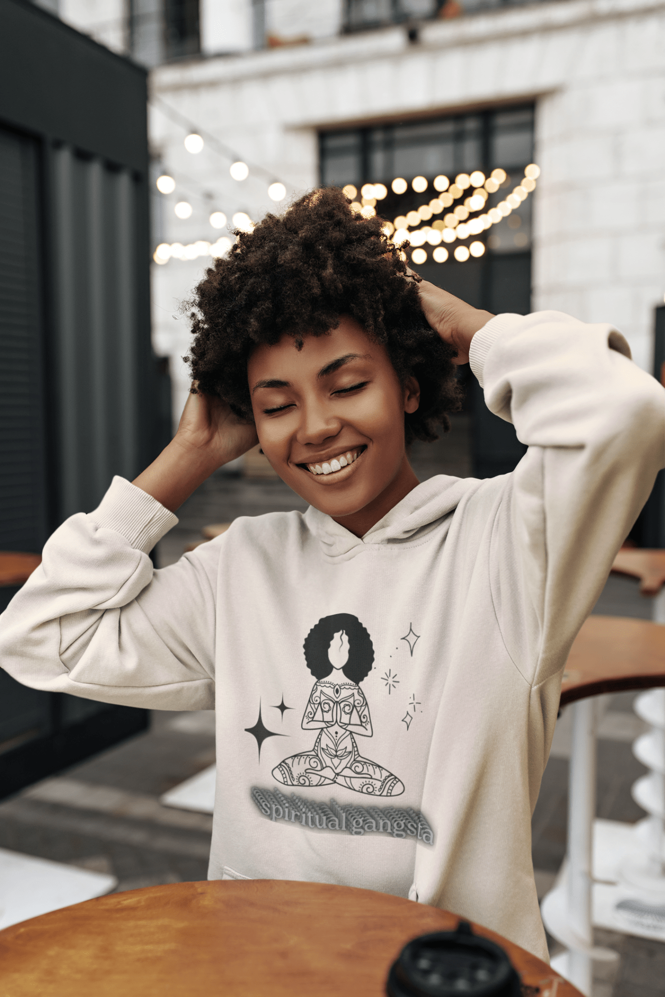 Spiritual Journey Fleece Hoodie - AUNTIE VIKKI